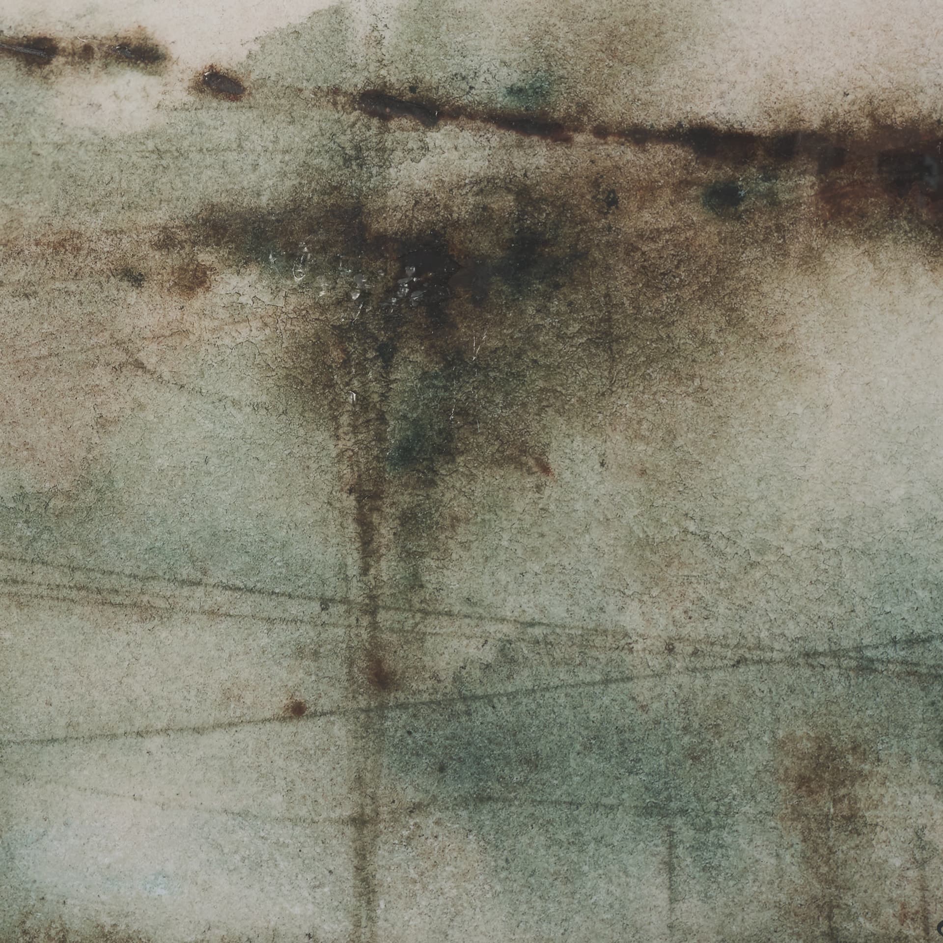 Watercolor Dreamscape II by Mercana Studio Hand Embelished Framed Artwork Matted under Glass — product photograph