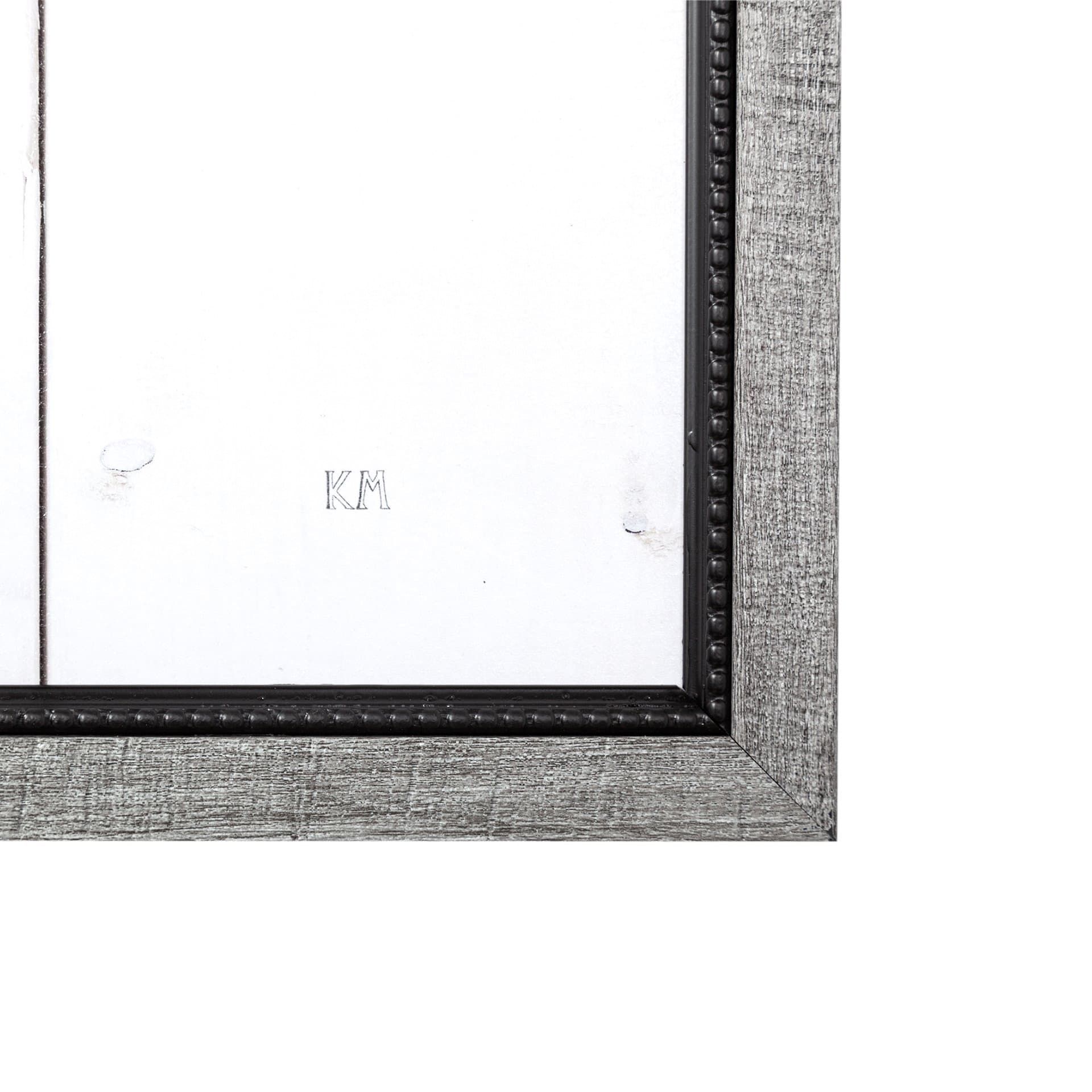 Blue Whale by Mercana Studio a Hand Embellished Textured Framed Art Print — product photograph
