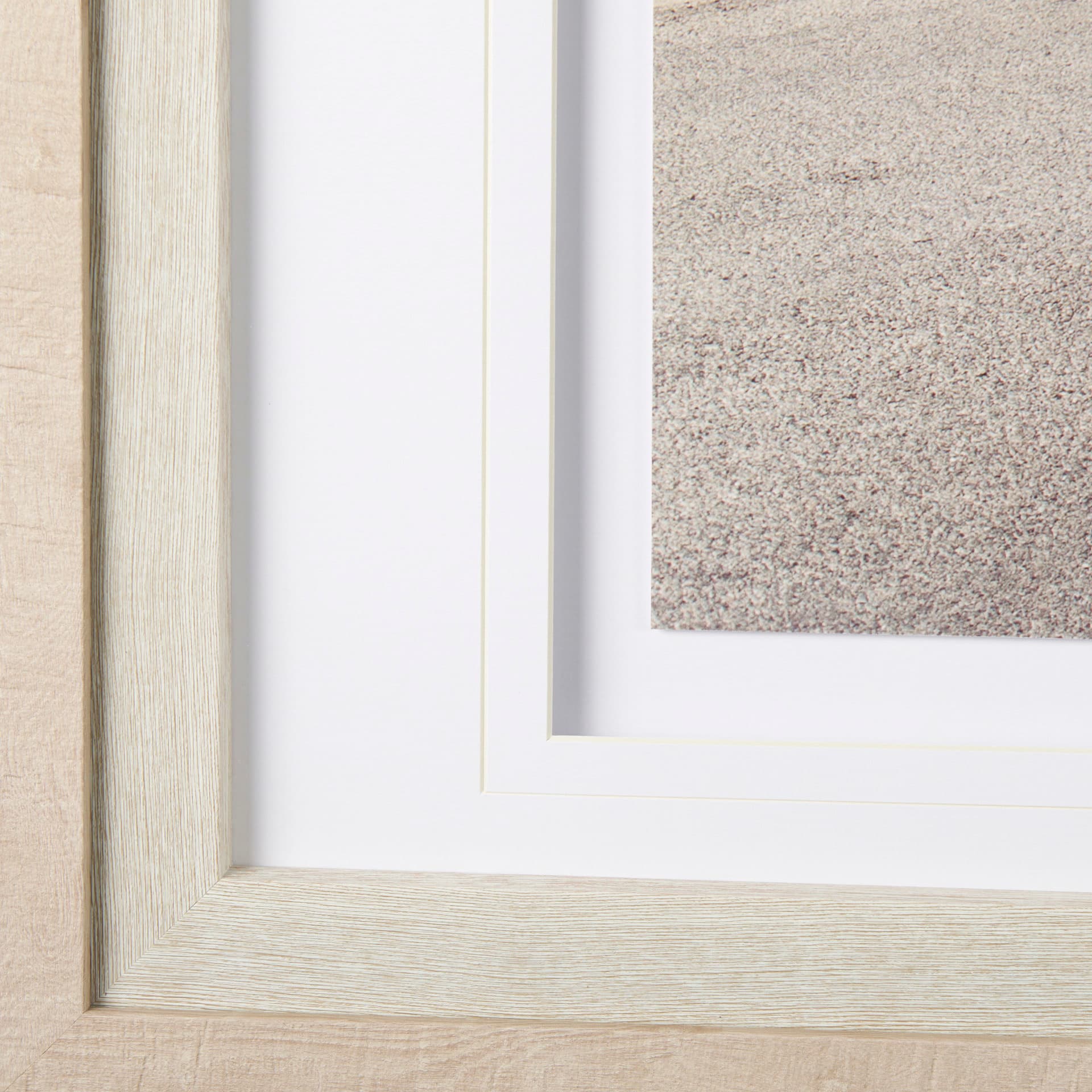 Desert Road by Irene Suchocki a Hand Embellished Textured Framed Art Photograph Matted under Glass — product photograph