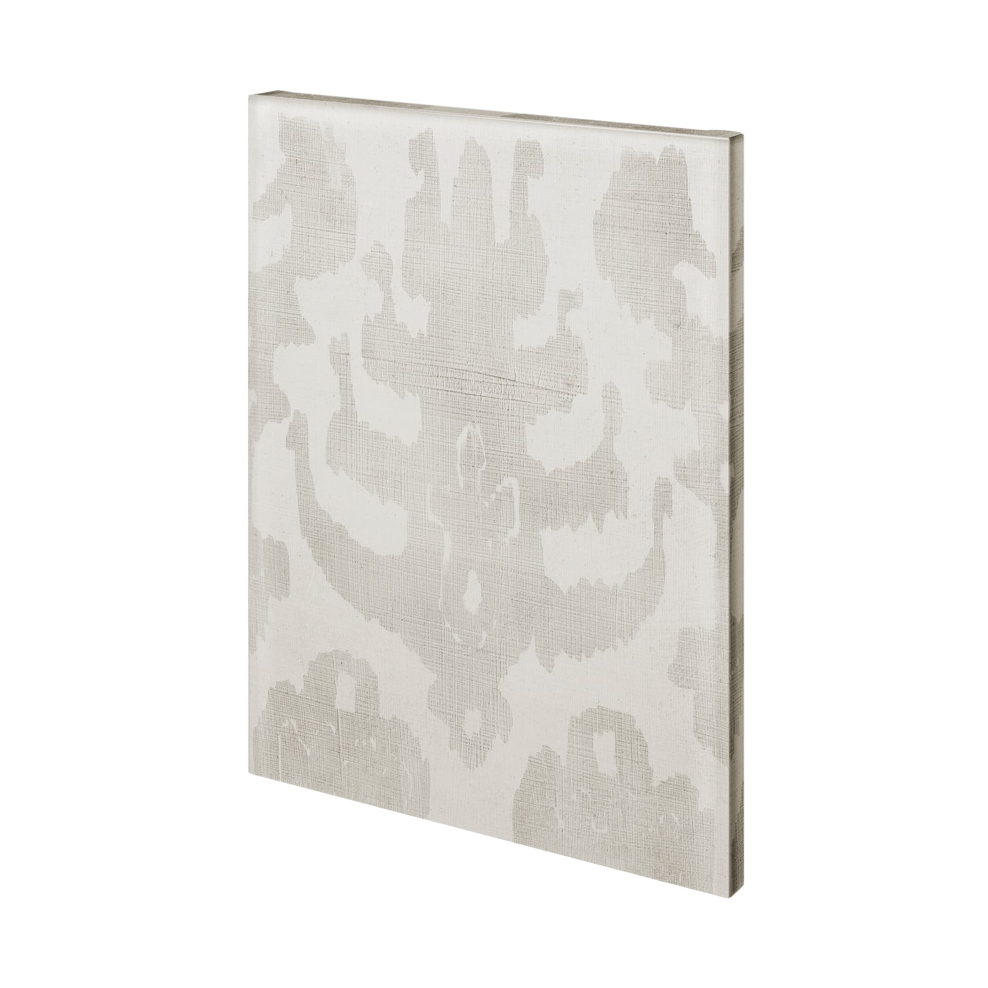 Shadow Ikat IV by Chariklia Zarris a Hand Embellished Textured Canvas — product photograph