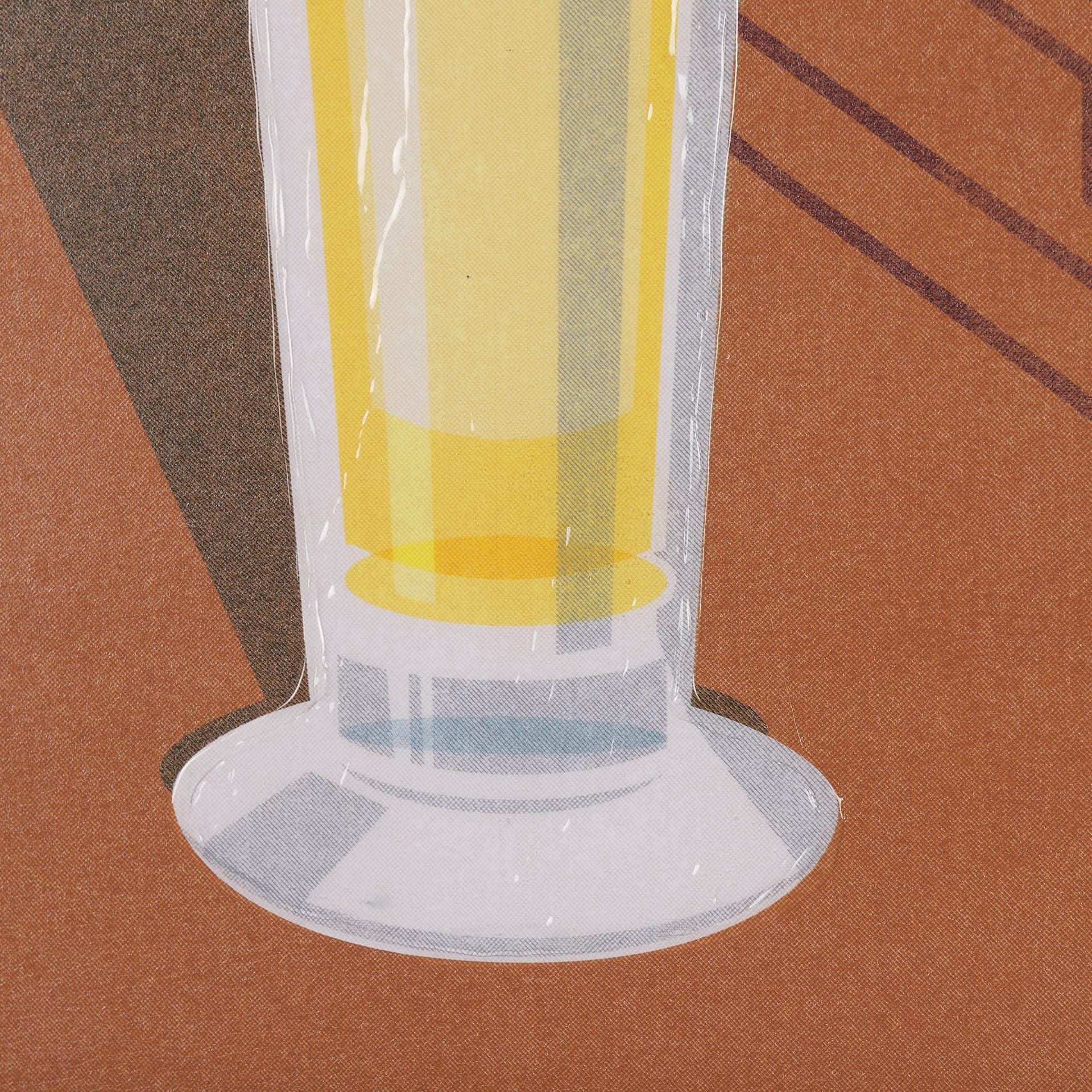 Beer Poster Pilsner by Mercana Studio a Hand Embellished Textured Framed Art Print — product photograph