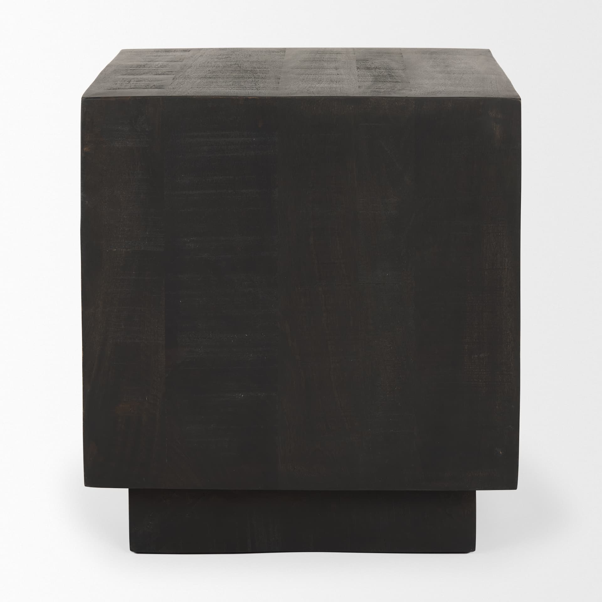 Hayden Dark Brown Wood End/Side Table — product photograph