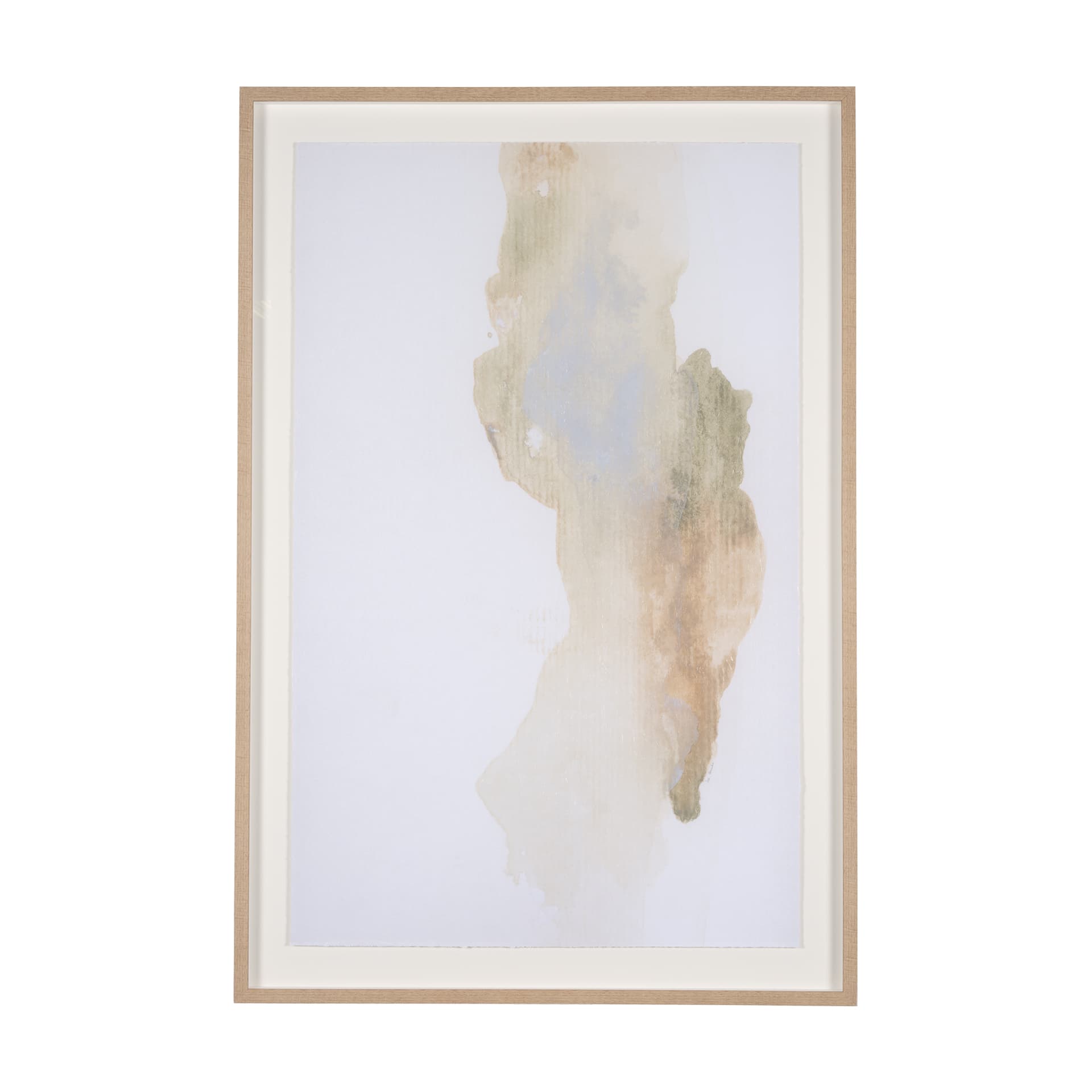 Can you Hear the Peace by Ira Havuka a Hand Embellished Textured Framed Art Print Matted under Glass — product photograph