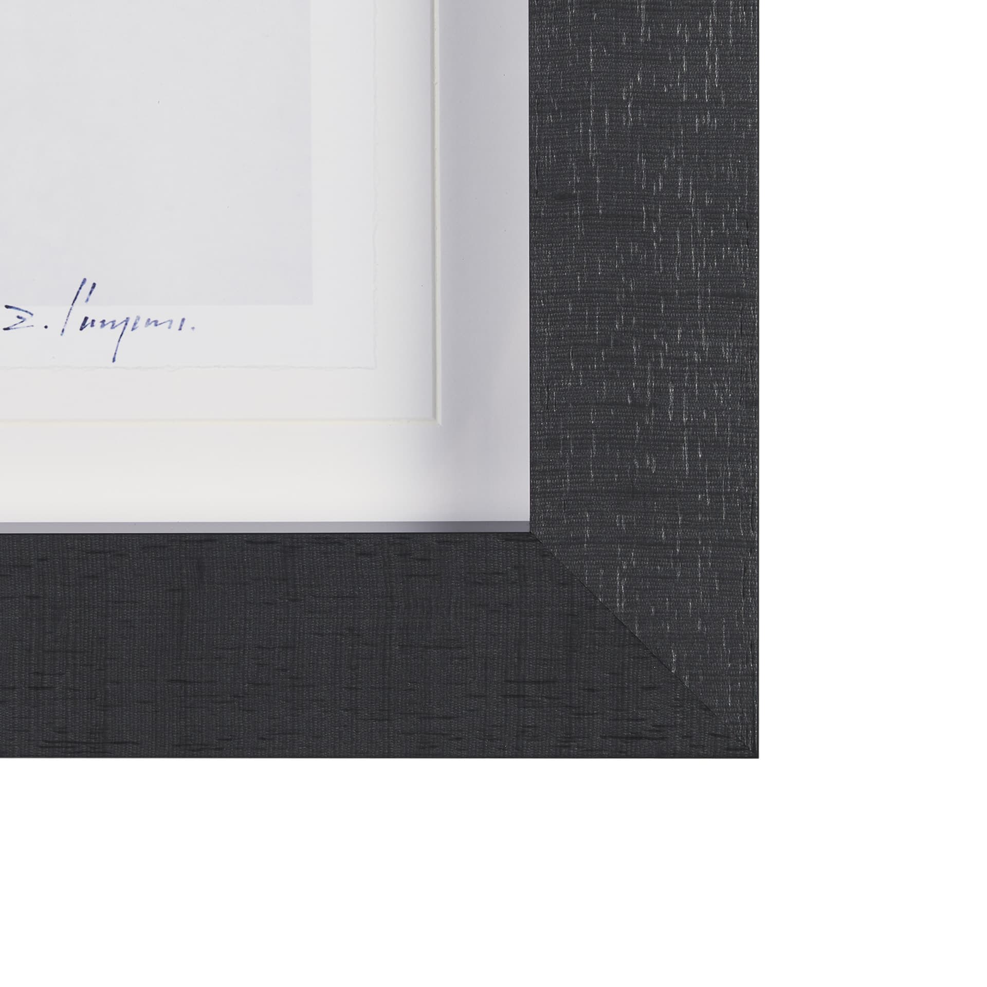 Evergreen Branches IV by Mercana Studio a Hand Embellished Framed Art Print Matted under Glass — product photograph