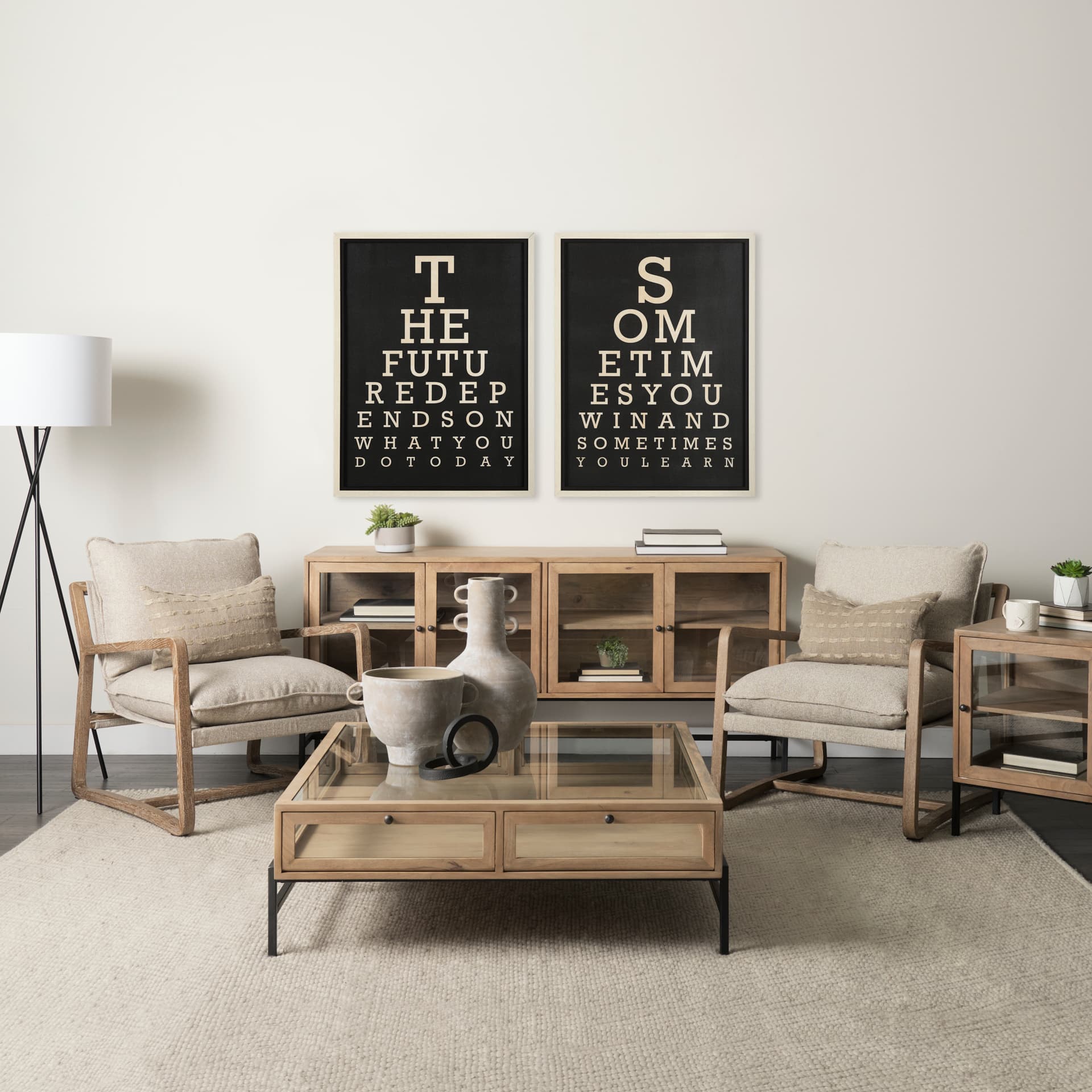The Future by Mercana Studio a Hand Embelished Textured Framed Art Photograph Matted under Glass — in a styled room