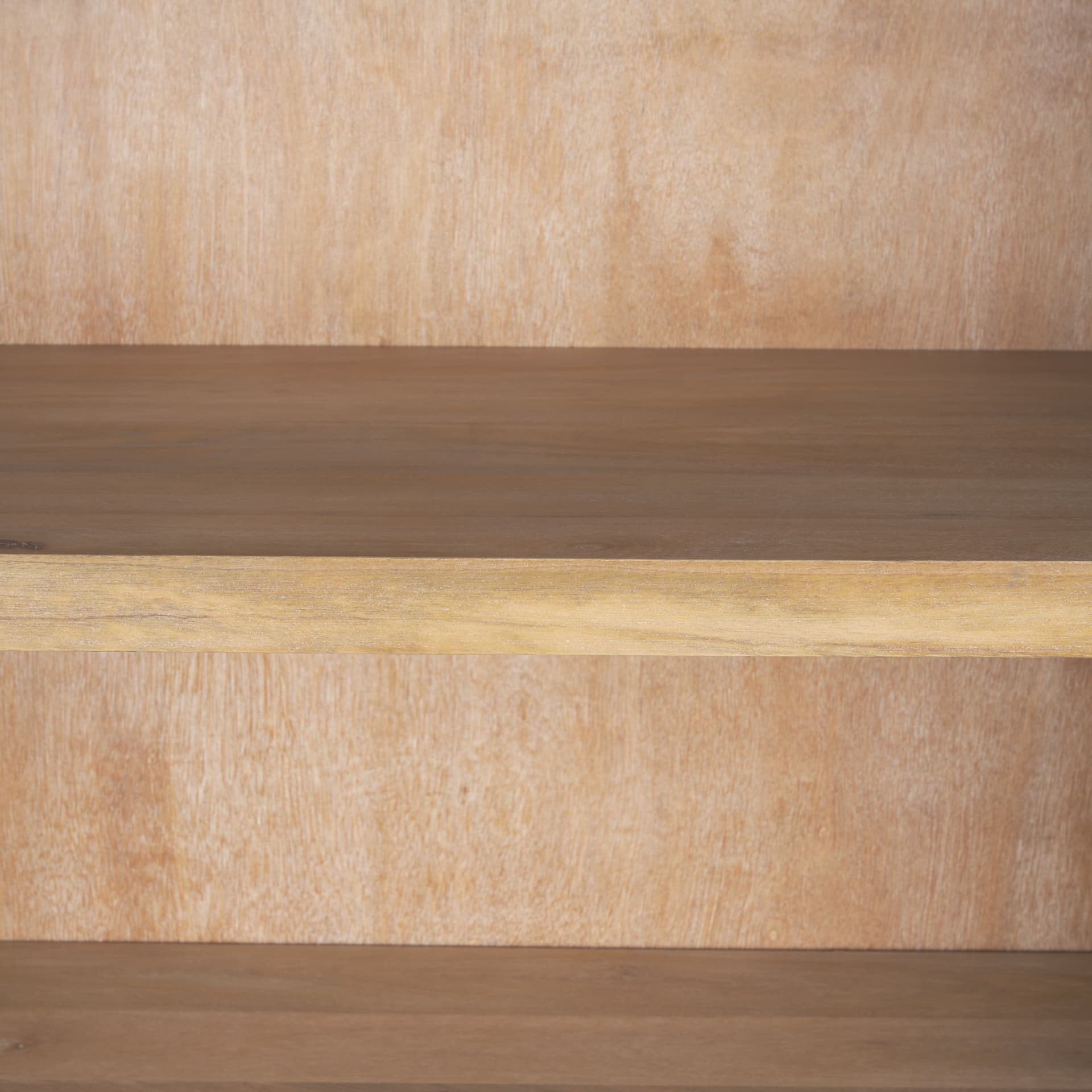 Sloan 42W x 80H Black Wood W/Black Metal Frame Arched Cabinet — product photograph