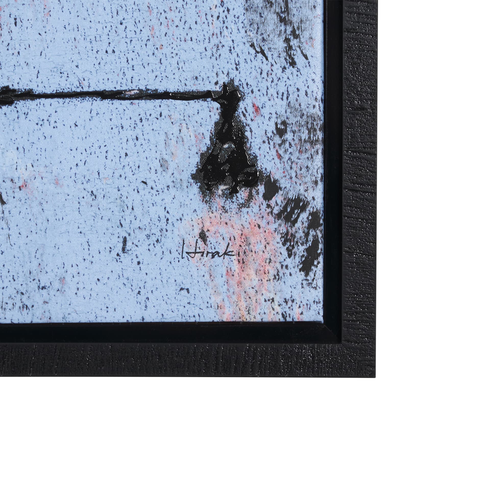 City Vibe IV by Mercana Studio a Hand Embellished Textured Framed Canvas — product photograph