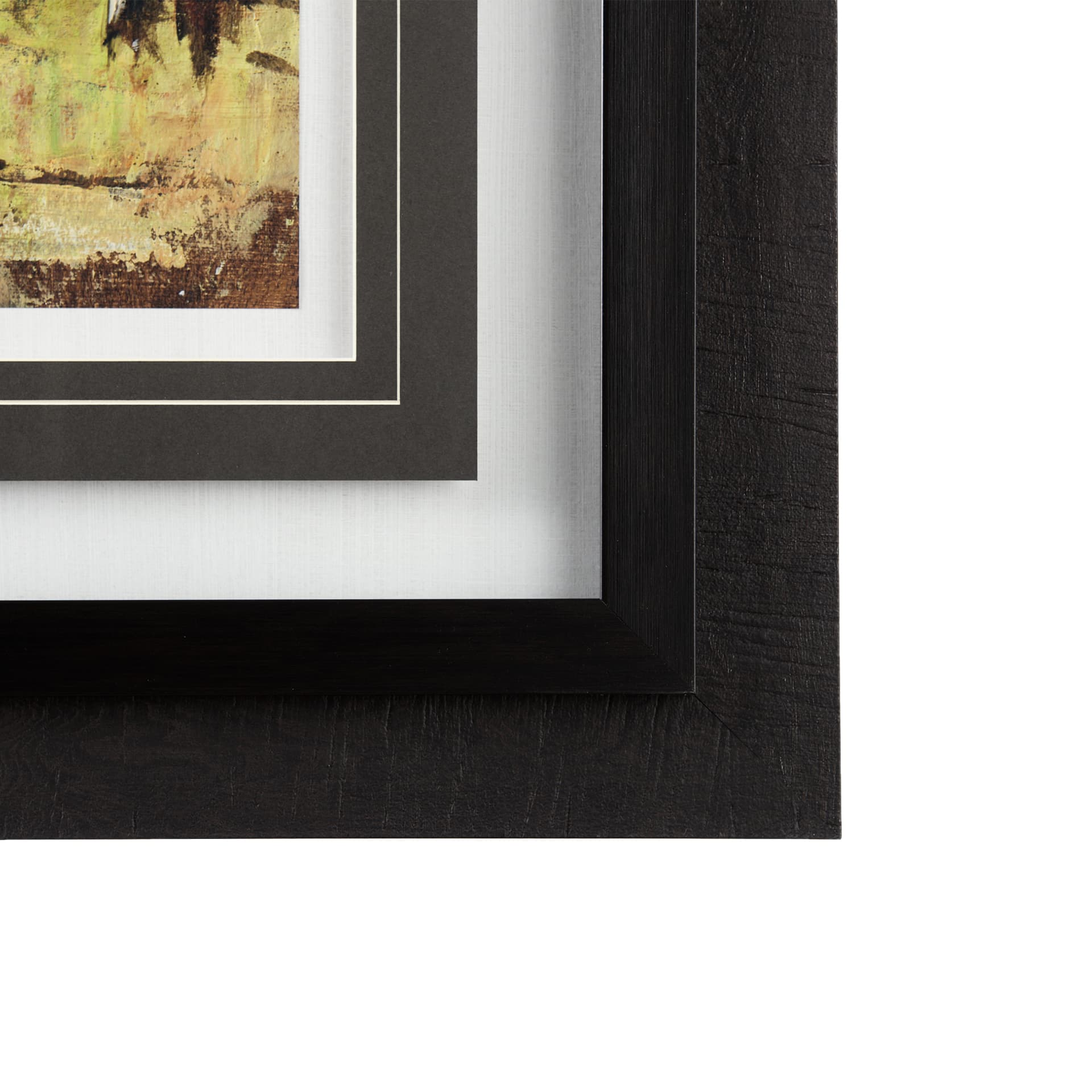 Out to Pasture II by Ethan Harper a Framed Art Print Matted under Glass — product photograph