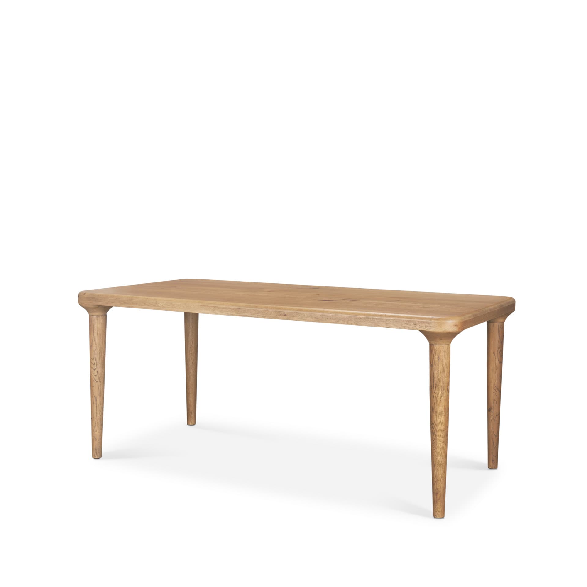 Suvan 72"L x 36"W Rectangular Dining Table | Modern | Light Brown Wood | Seats 6 — product photograph