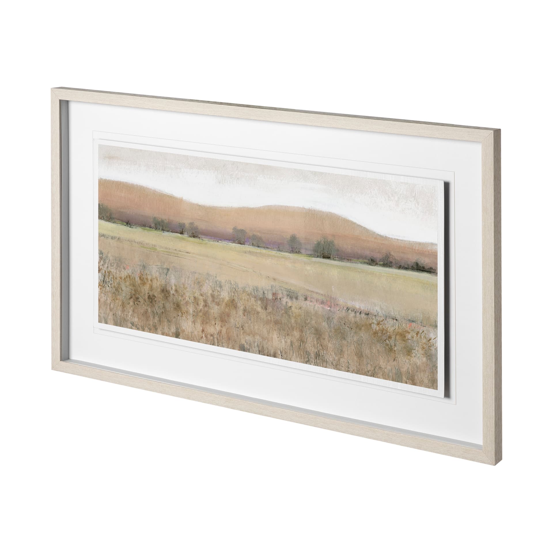 Dry Heat II by Tim OToole a Hand Embellished Textured Framed Art Print Matted under Glass — product photograph
