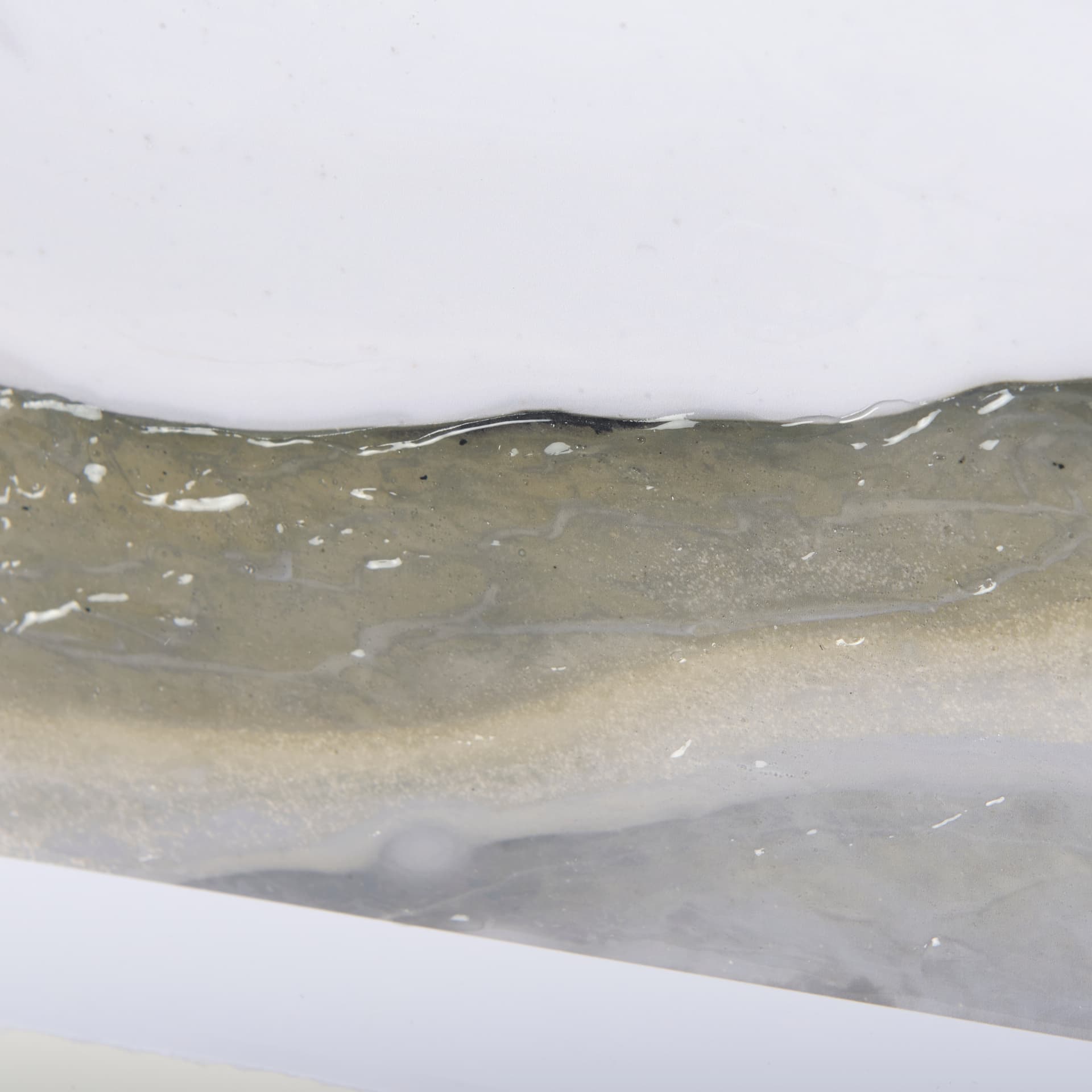 Sandy Waves II by Mercana Studio a Hand Embellished Textured Framed Art Print Matted under Glass — product photograph