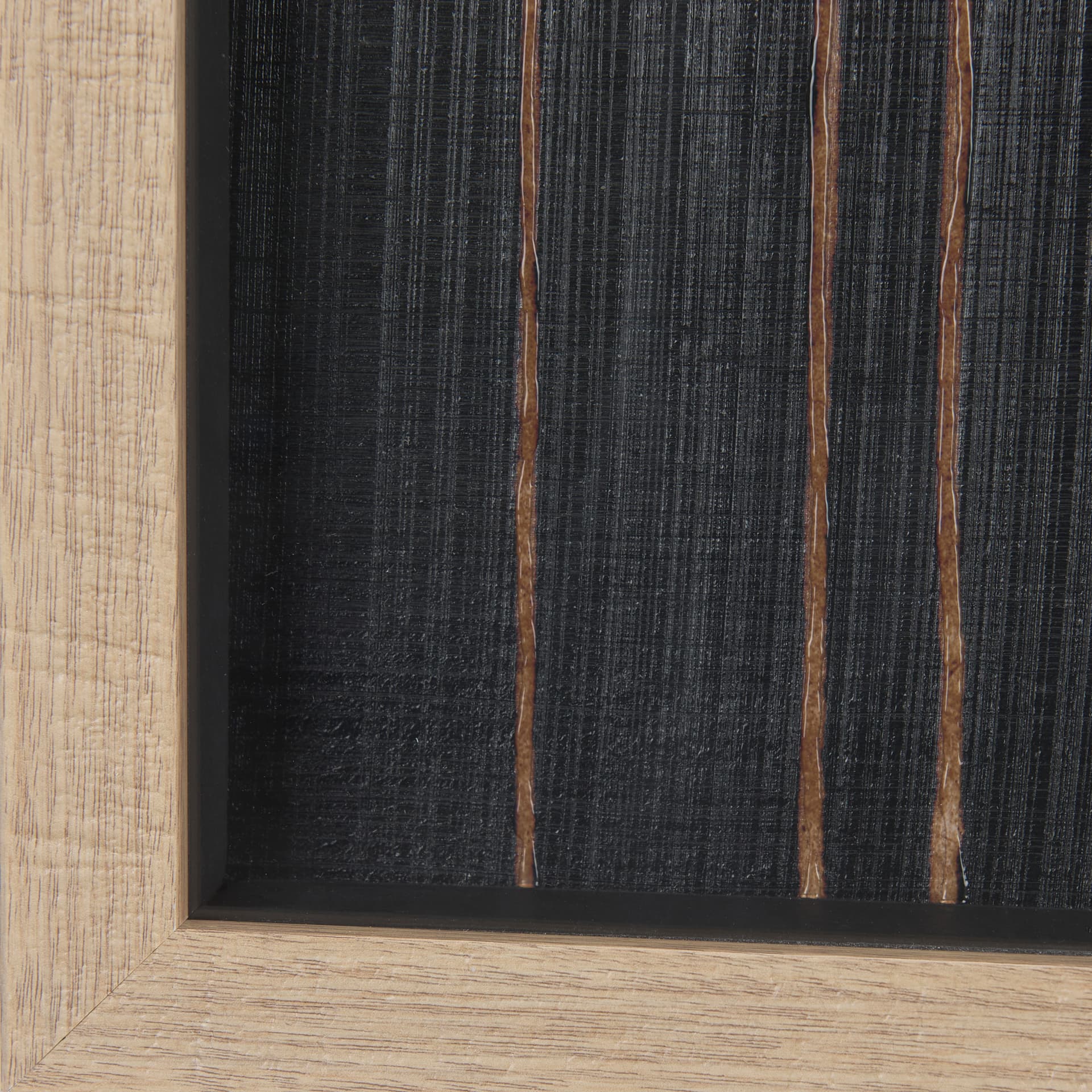 Spark II by Mercana Studio a Hand Embellished Textured Framed Art Print Matted under Glass — product photograph