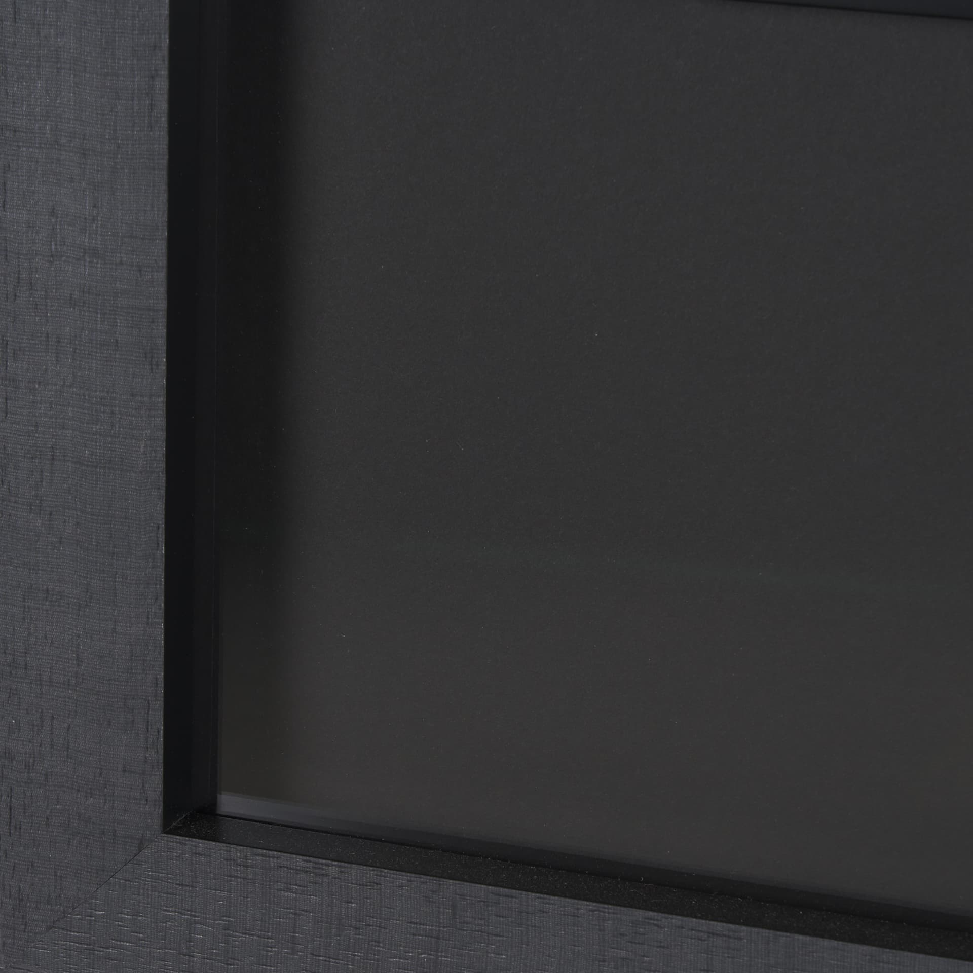 Contrasting Paths II by Studio M a handmade Original Framed 3D Textured Artwork under Glass — product photograph