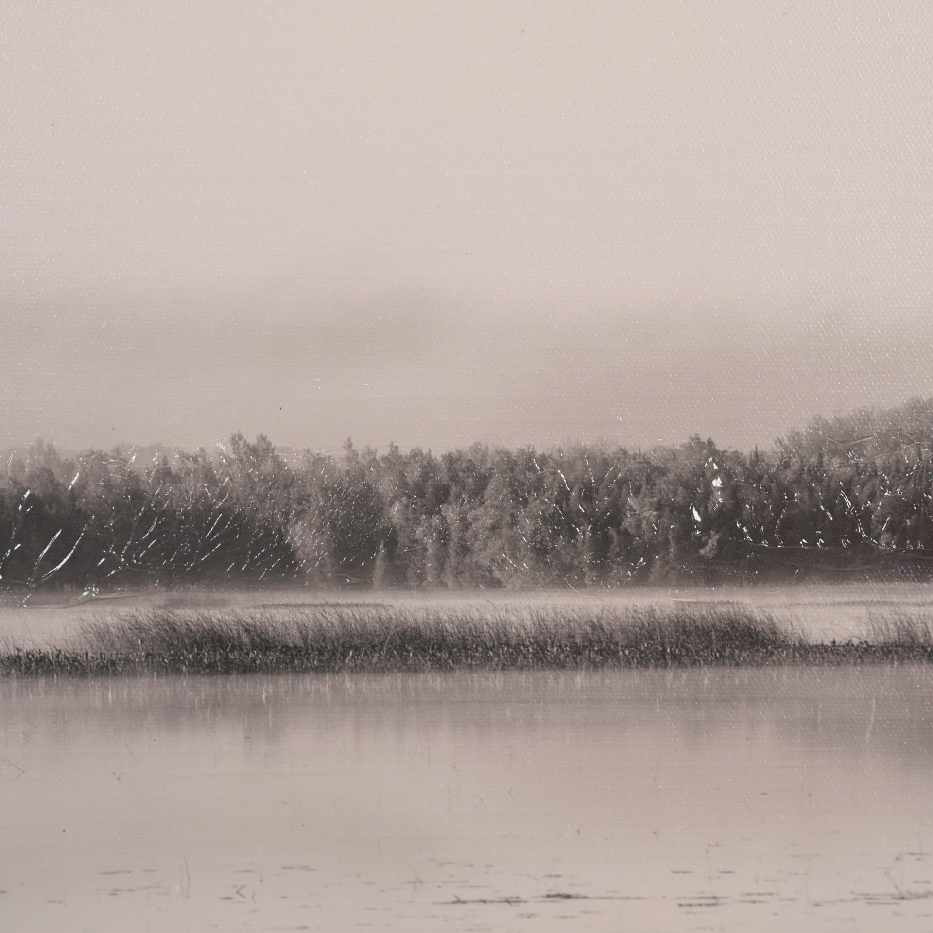 Waterway Wonder by Mike Toy Hand-Embellished Textured Framed Canvas Photo Print — product photograph