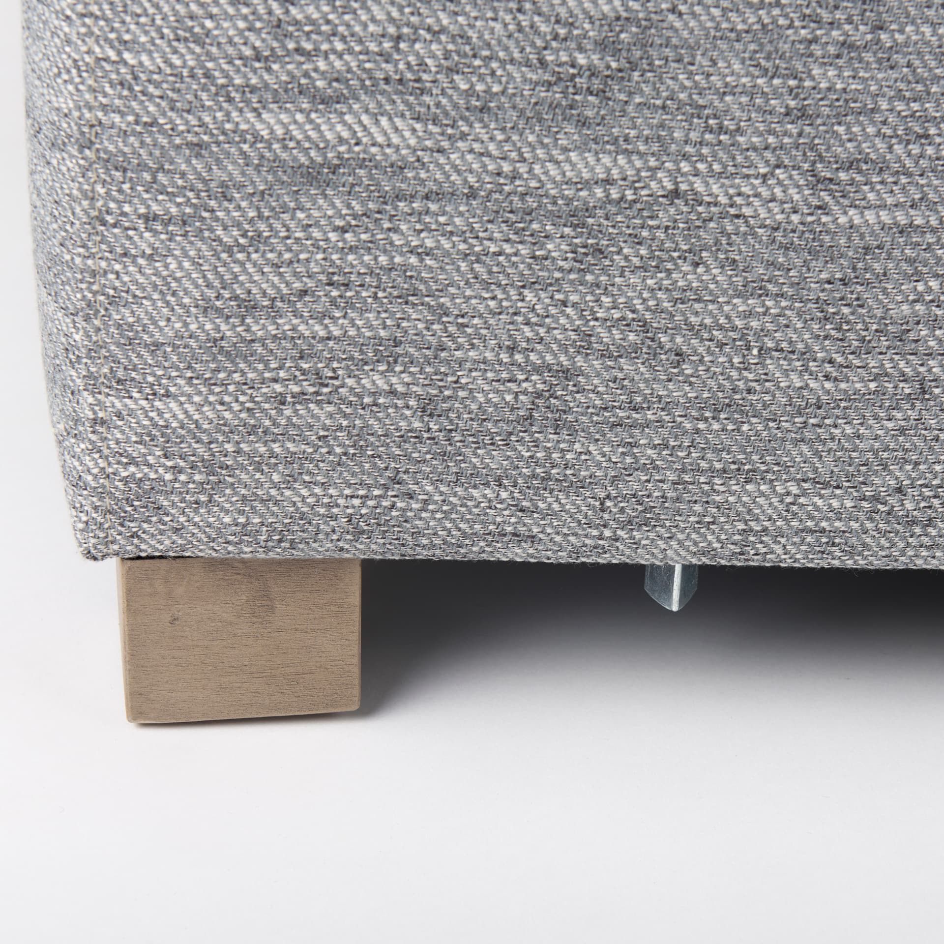 Valence 38.6L x 26.0W x 17.7H Castlerock Gray 2/3 Ottoman Sectional Piece — product photograph