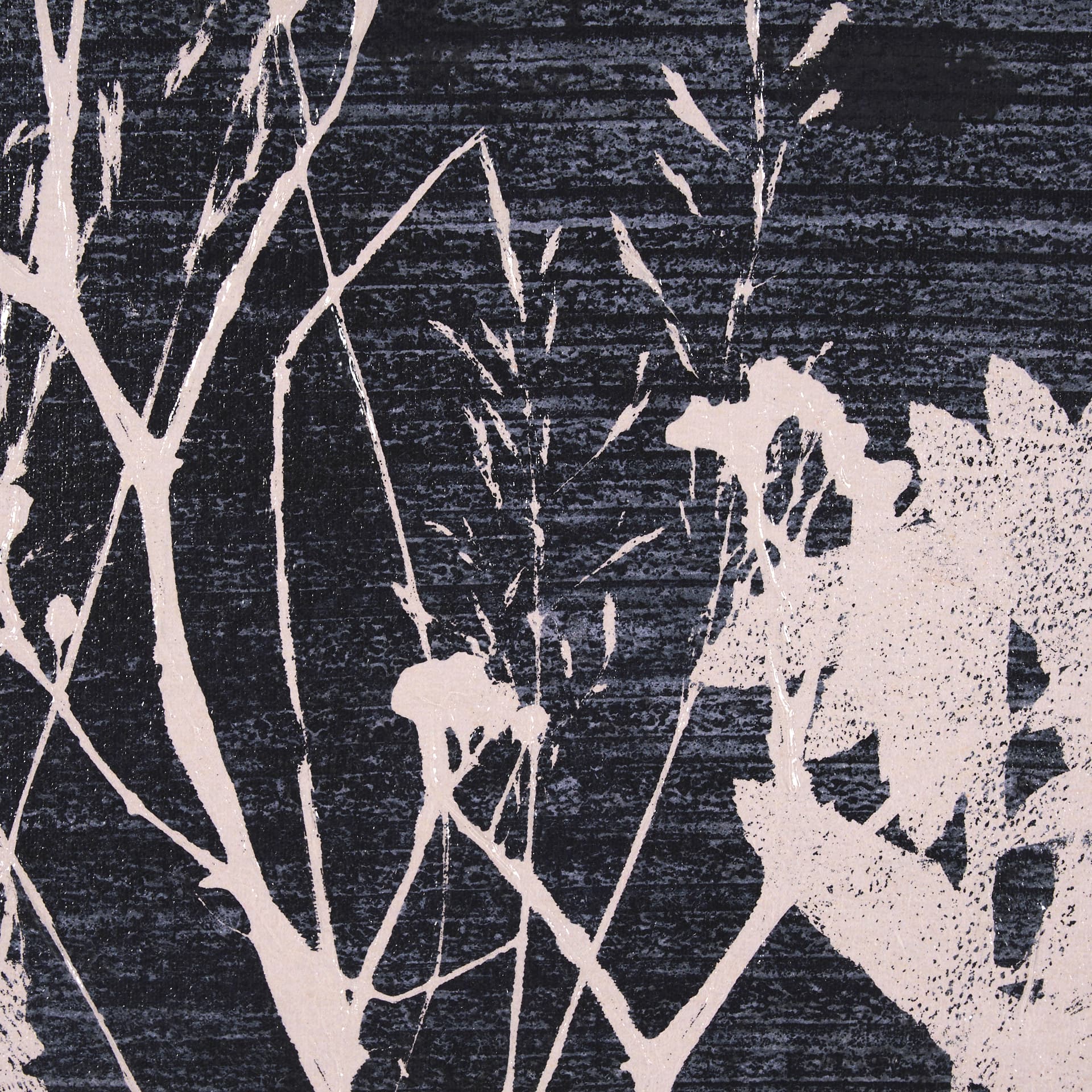 Meadow Herbes by Mercana Studio a Hand Embellished Textured Framed Art Print — product photograph