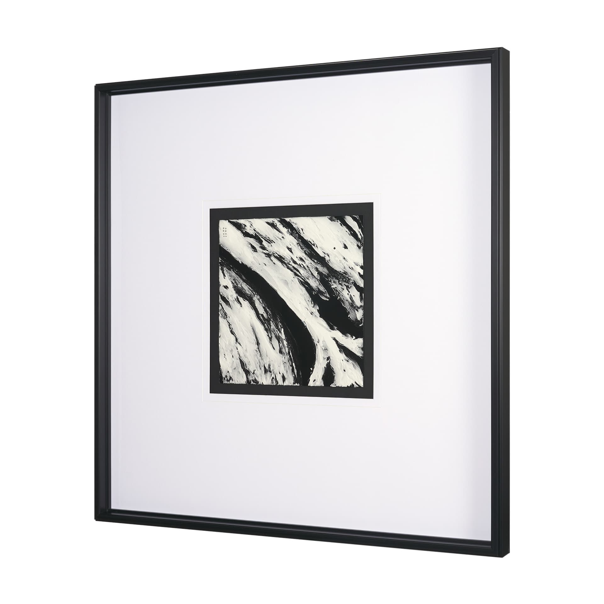 Abstract Branches by Studio M a handmade Original Framed Artwork under Glass — product photograph