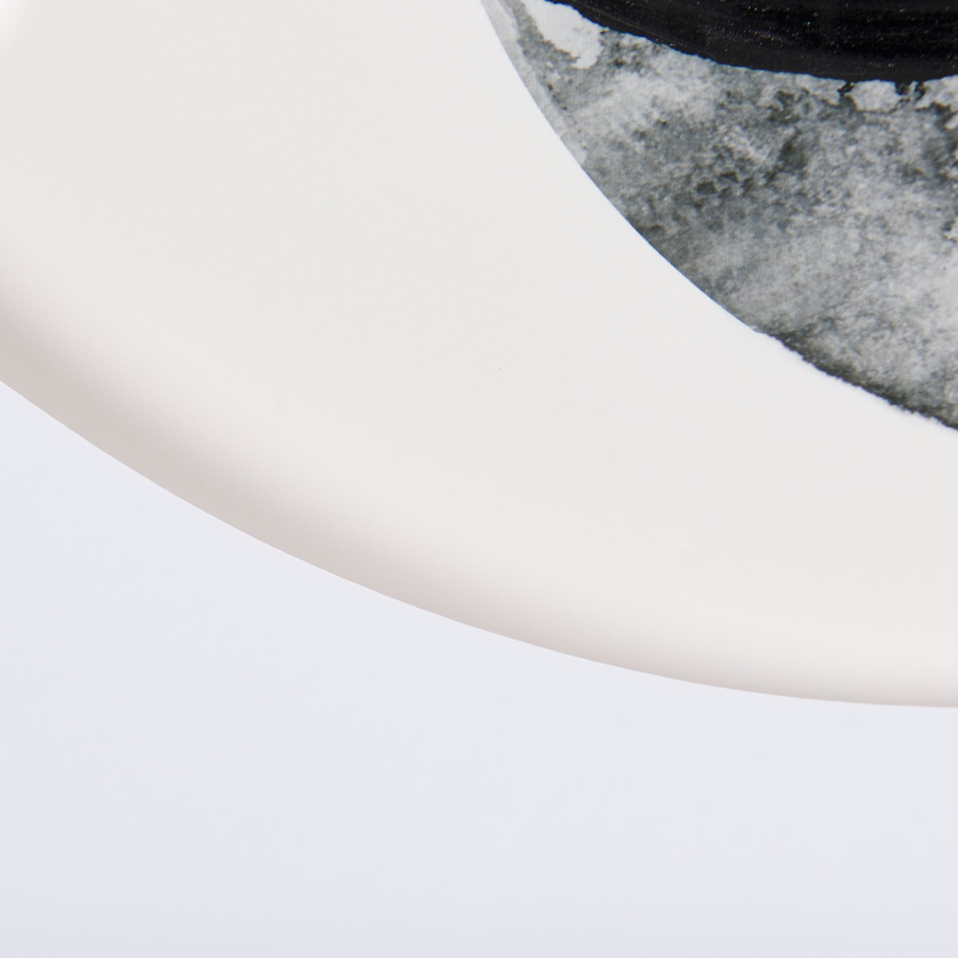 Numbers VI by Mercana Studio a Hand Embellished Textured Framed Art Print Matted under Glass — product photograph