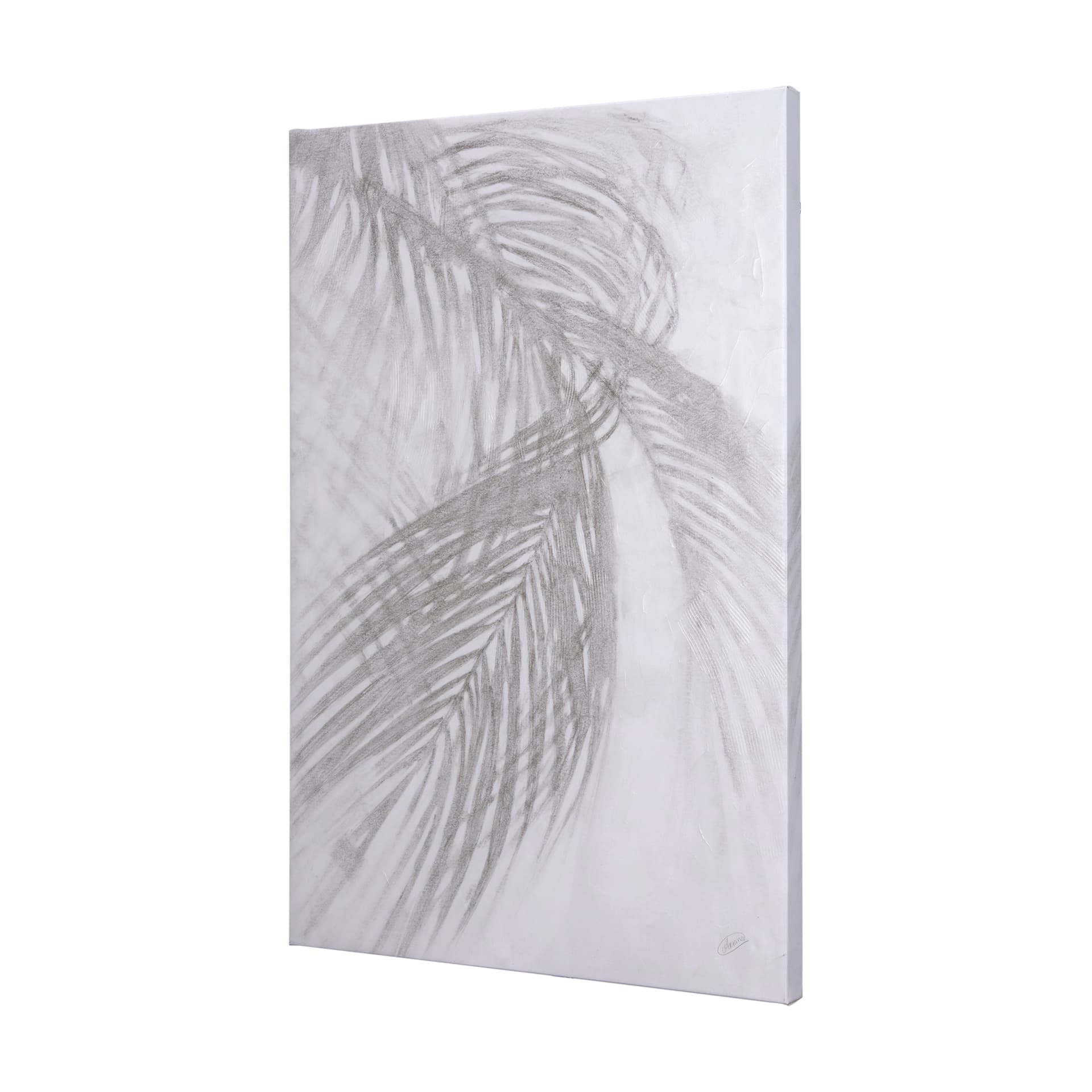 Light Shadows I by Mercana Studio a Hand Embellished Textured Canvas — product photograph