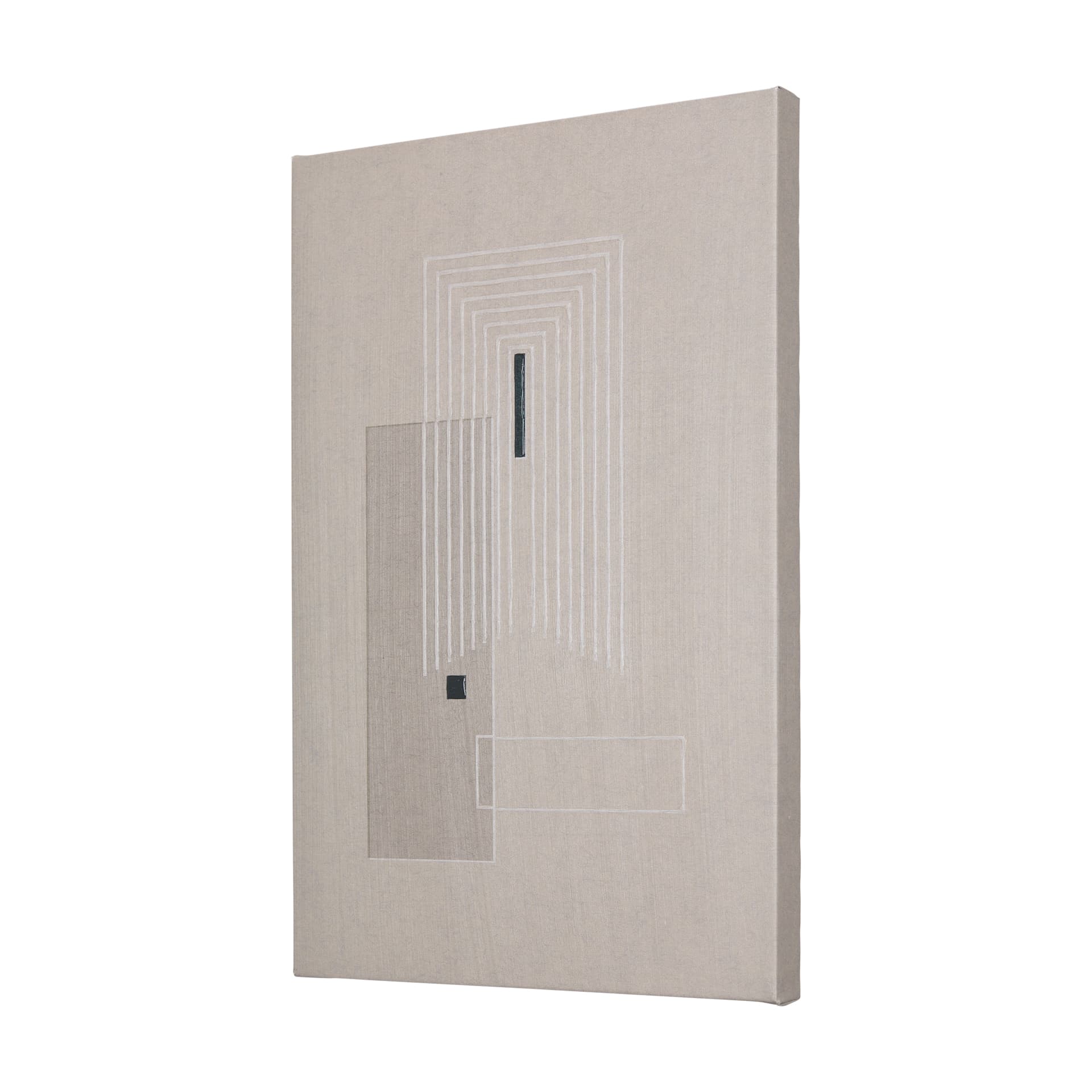 Balance V by Mercana Studio a Hand Embellished Textured Canvas — product photograph