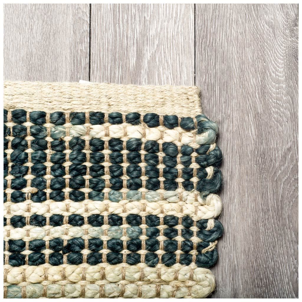 Deakin 8 x 10 Multi-Colored Jute Hand Woven Rug — product photograph
