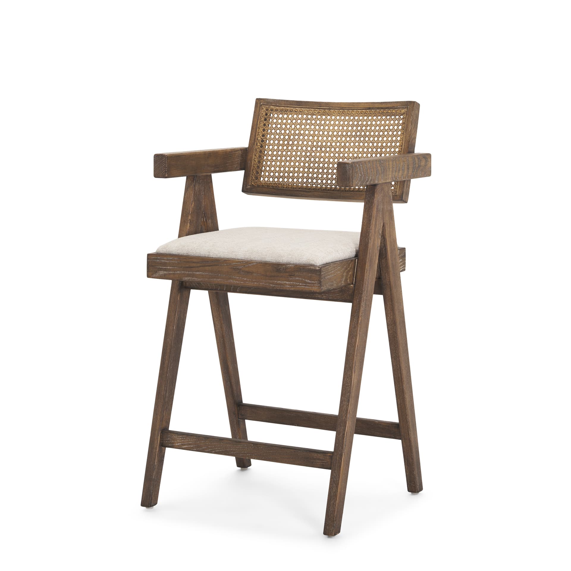 Indie Backless 38in Seat Counter Stool | Medium Brown — product photograph