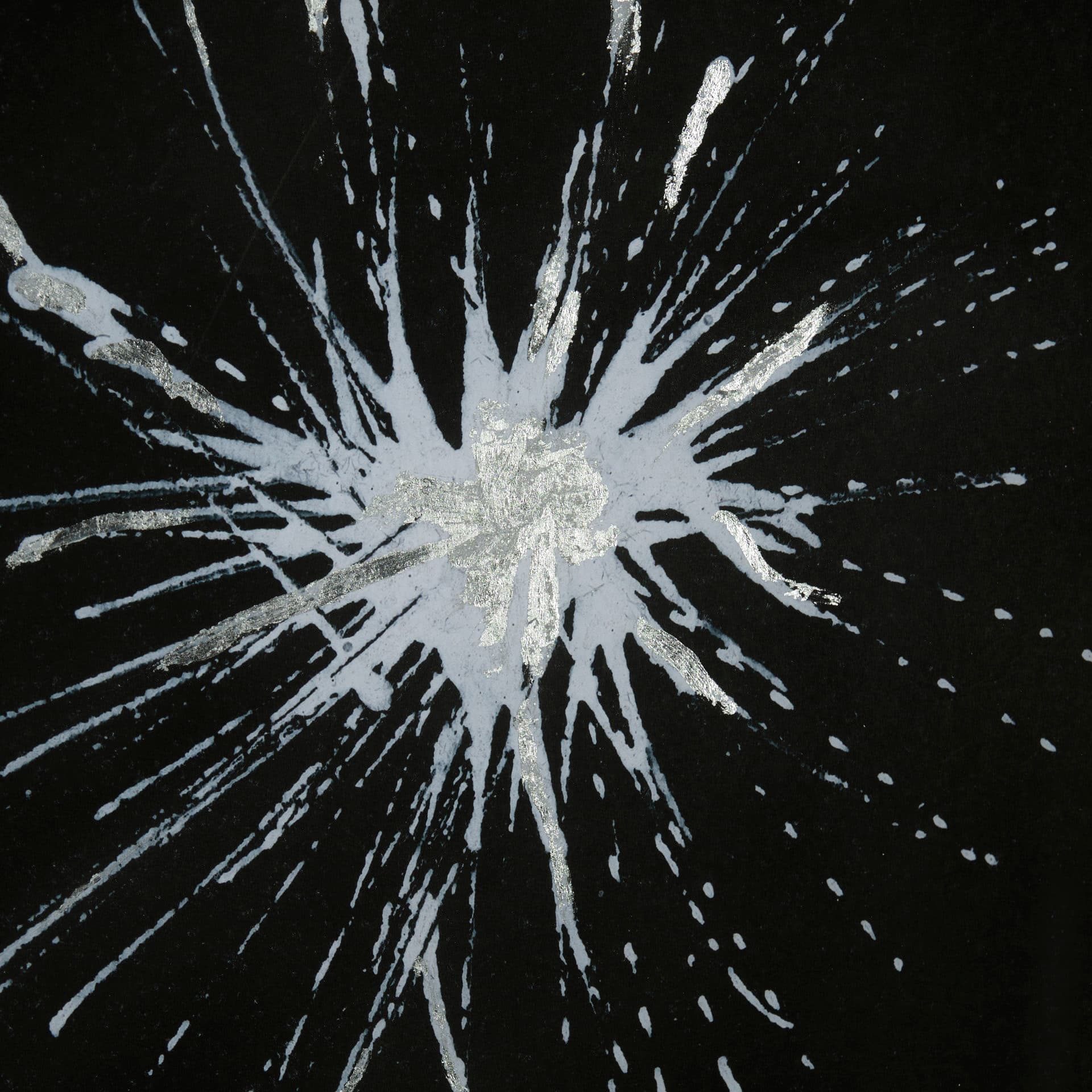 Flora III by Mercana Studio a Hand Embellished Textured Framed Art Print Matted under Glass — product photograph