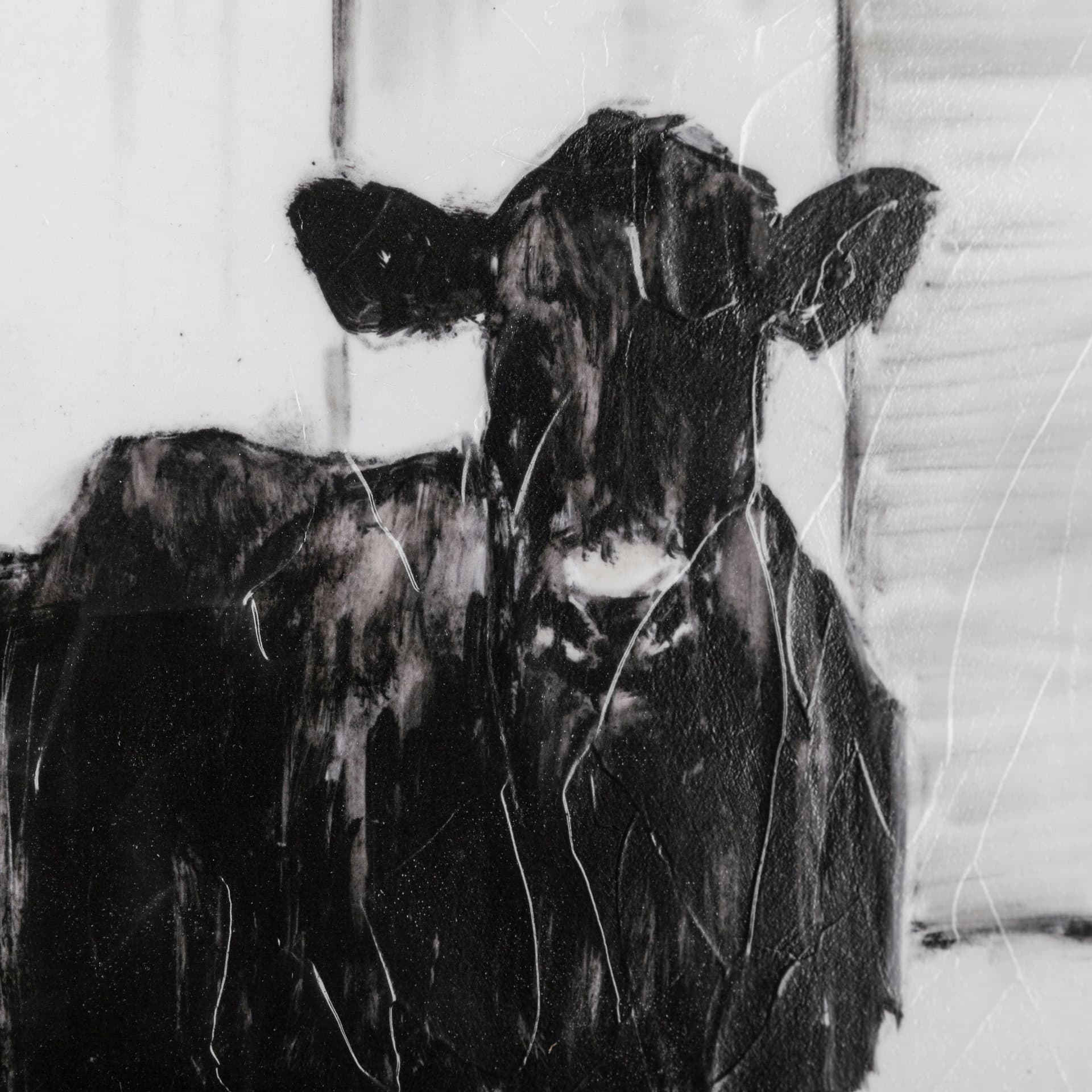 Standing Around I by Ethan Harper a Hand Embellished Textured Framed Photo Art Print Matted under Gl — product photograph