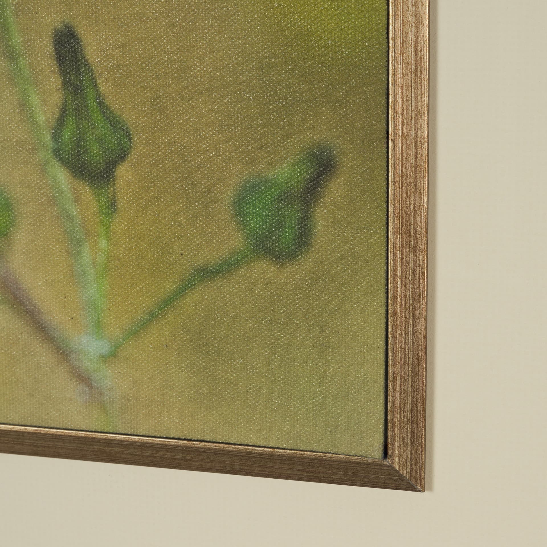 Leaf Charm by Michael Banks a Hand Embellished Framed Photo Art Print Matted under Glass — product photograph