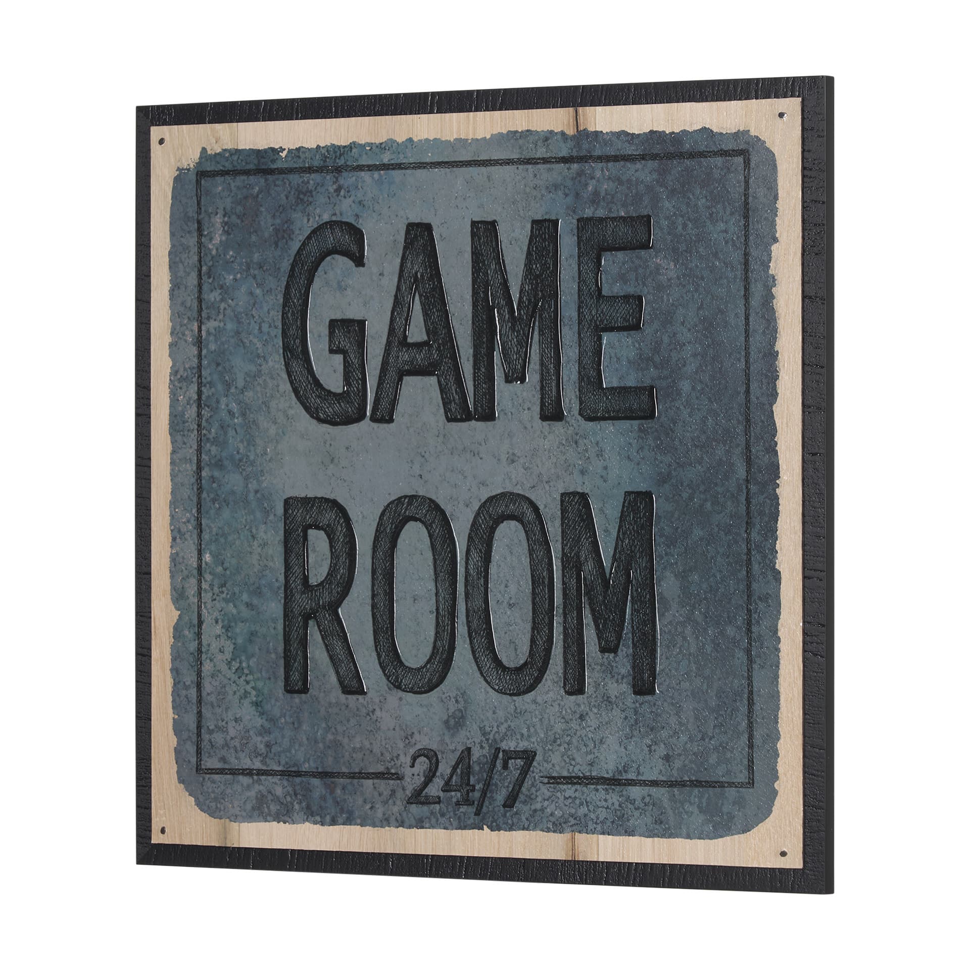 Game Room SQ by Mercana Studio a Hand Embellished Framed Art Print — product photograph