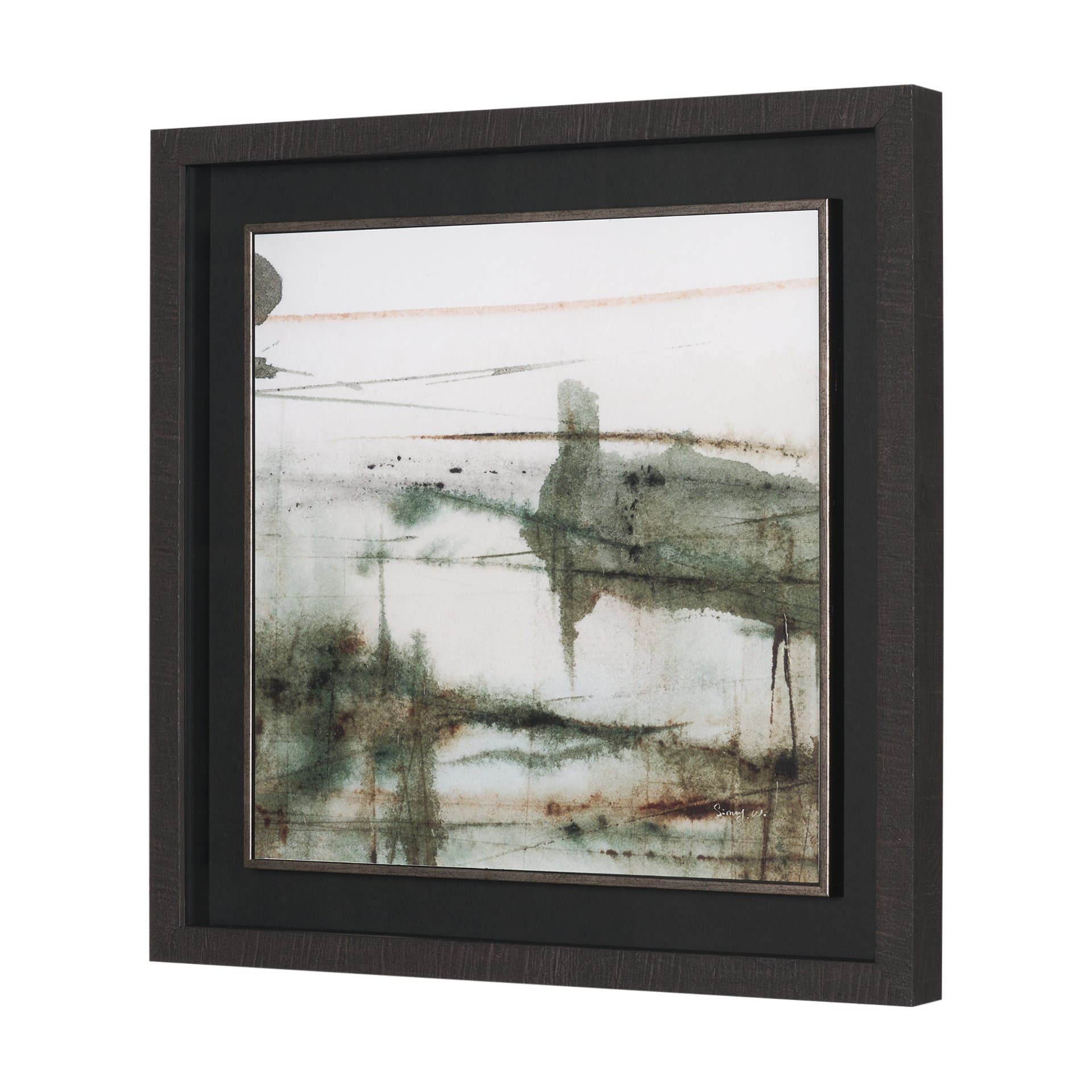 Watercolor Dreamscape V by Mercana Studio a Hand Embellished Framed Watercolor Art Print under Glass — product photograph
