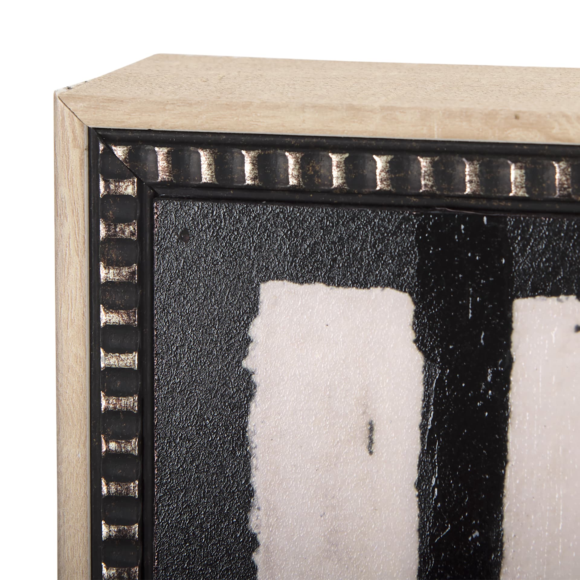 Clay Patern I by Mercana Studio a Hand Embellished Textured Framed Art Print — product photograph