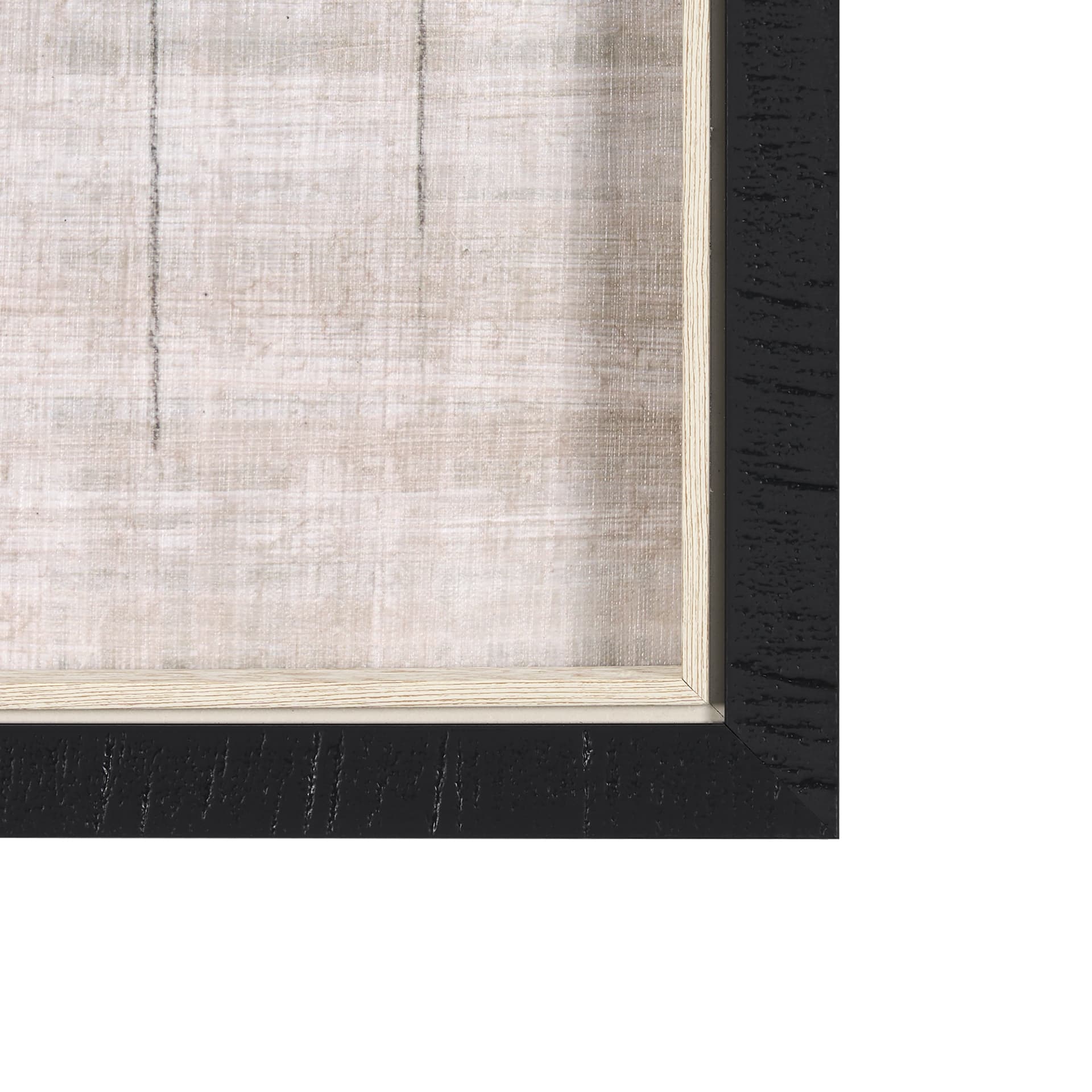 Papyrus Foliage II by Mercana Studio a Hand Embellished Textured Framed Art Print — product photograph