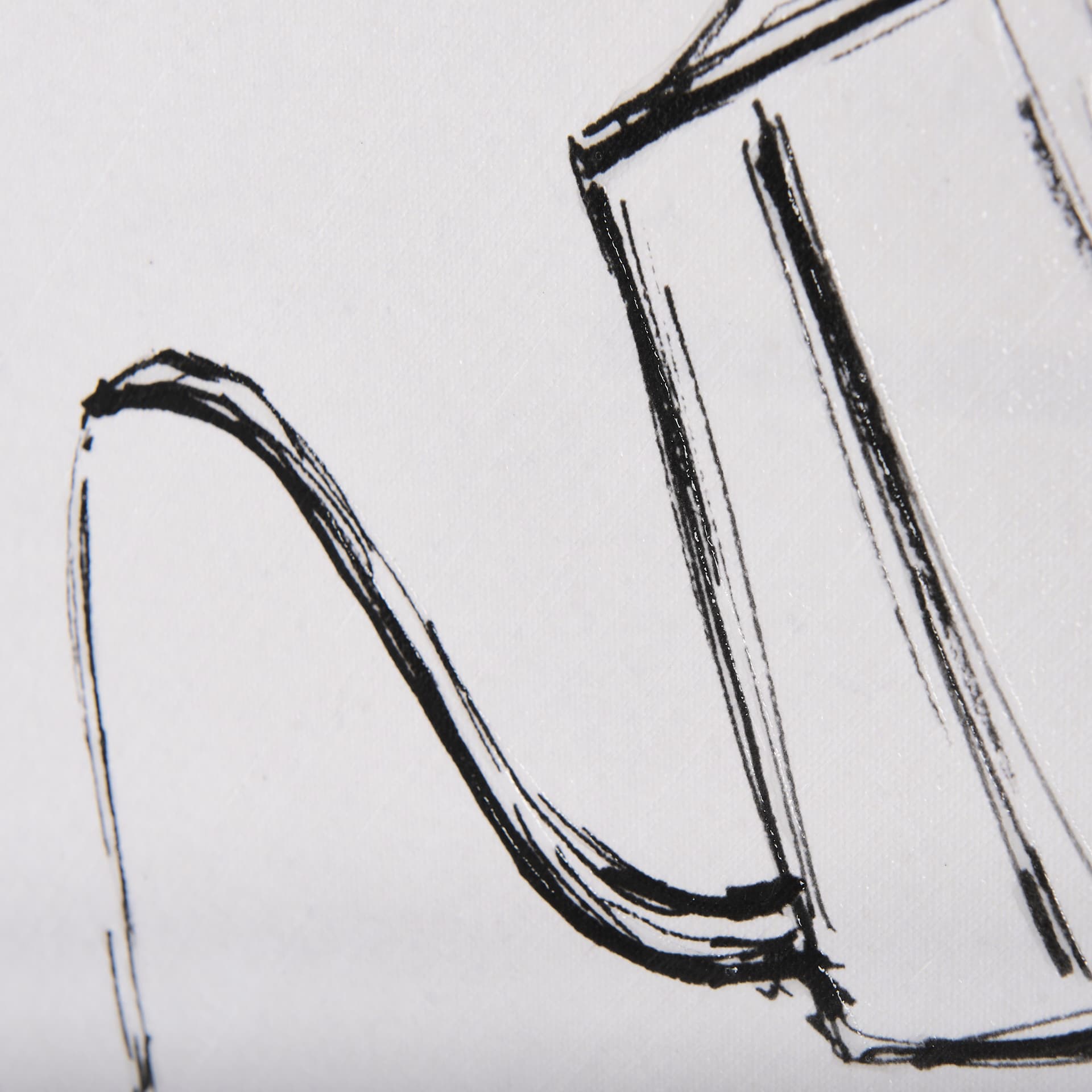 Gooseneck Kettle by Mercana Studio a Hand Embellished Textured Canvas — product photograph