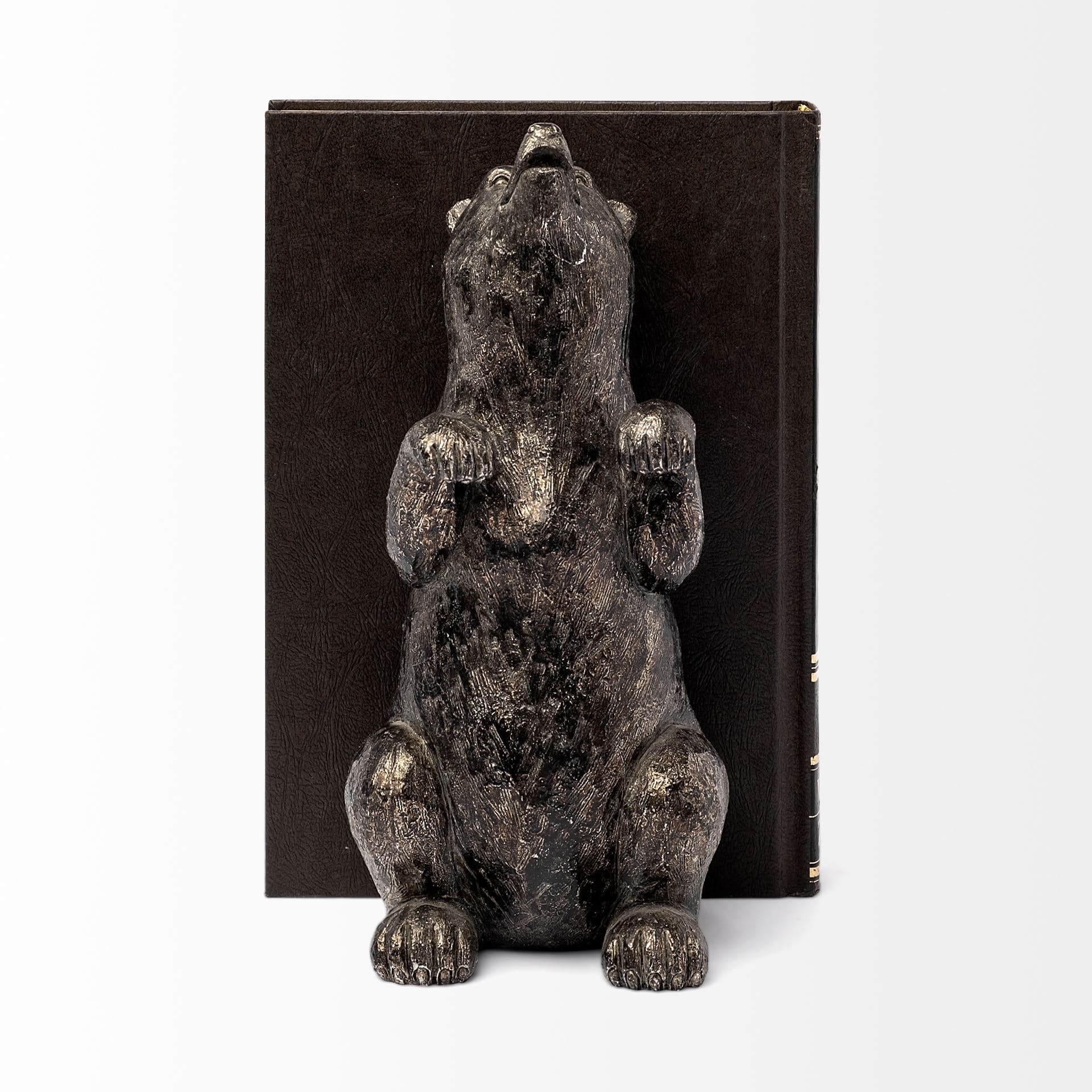 Sleuth (Set of 2) 9L x 8W Grizzly Bear Bookends — product photograph