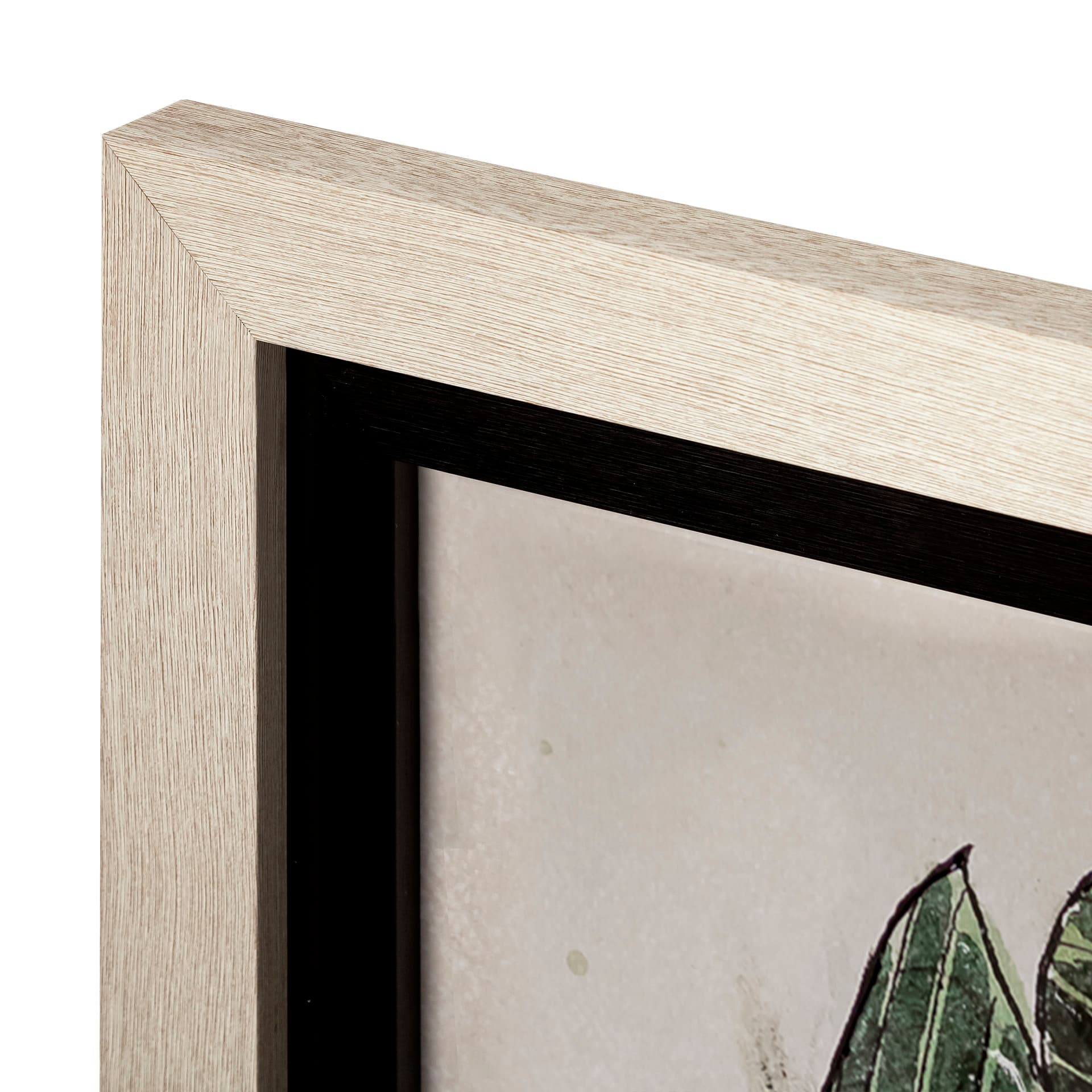 Techning Lamnar by John Bauer a Hand Embellished Textured Framed Art Print Matted under Glass — product photograph