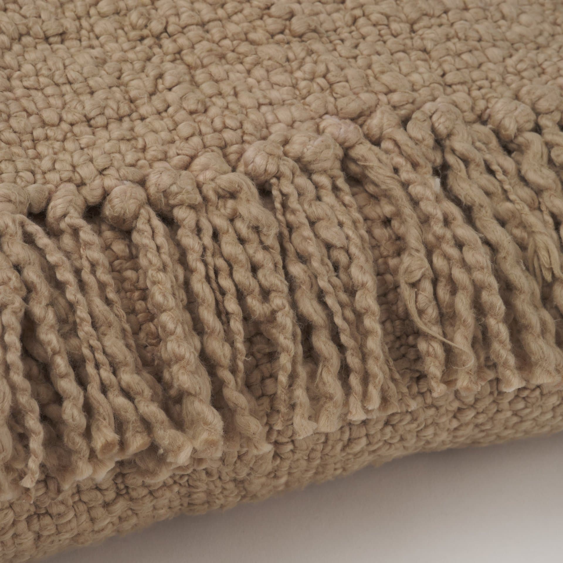Kambal Sand Woven Cotton Throw Blanket — product photograph