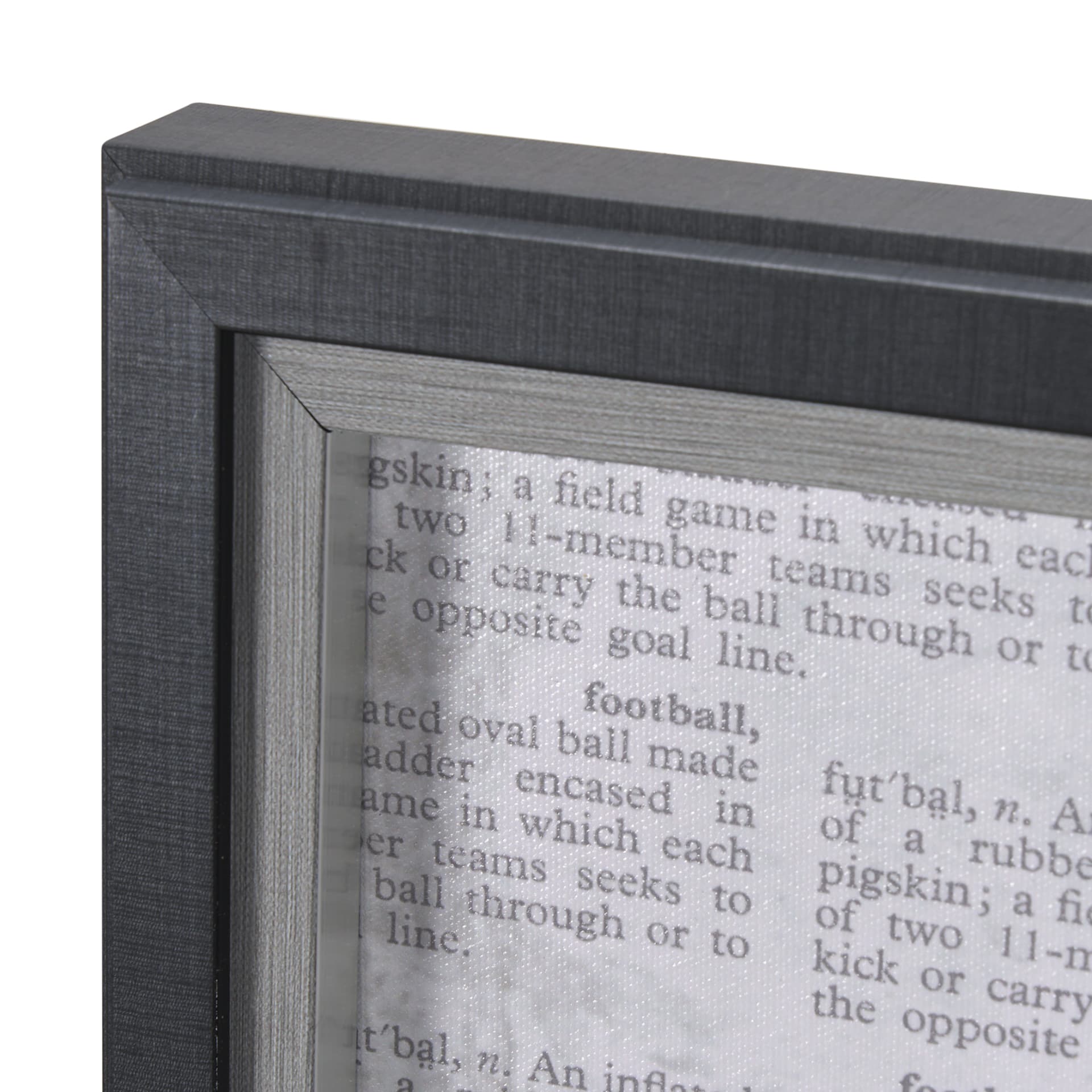 Definition of Sport III by Mercana Studio a Hand Embellished Textured Framed Art Print — product photograph