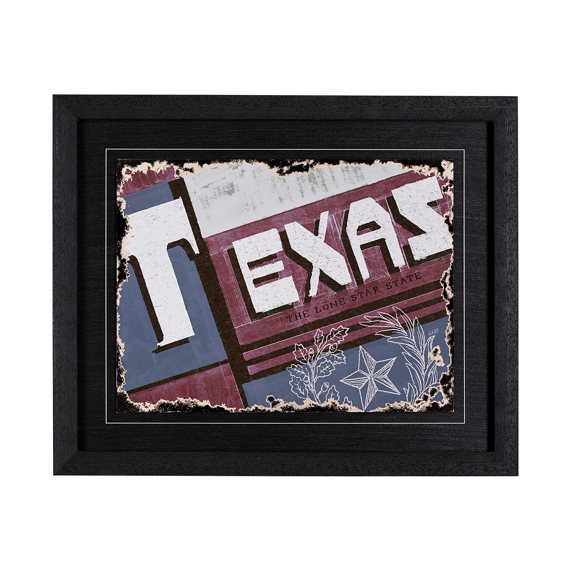 Texas by Alarm a Framed Art Print — product photograph