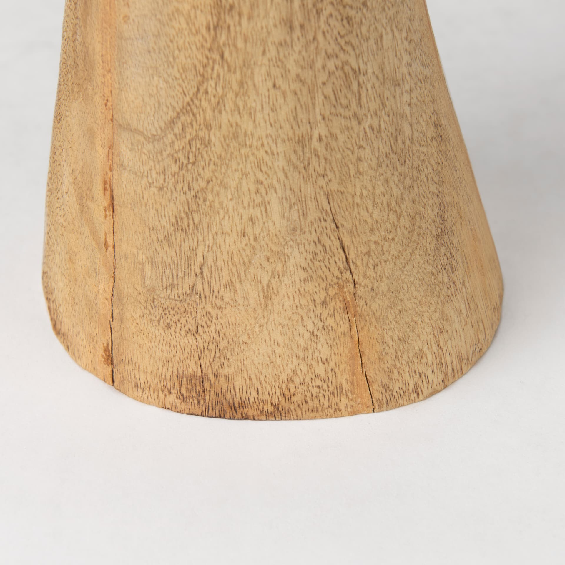Ivan Large Wooden Head Sculpture — product photograph