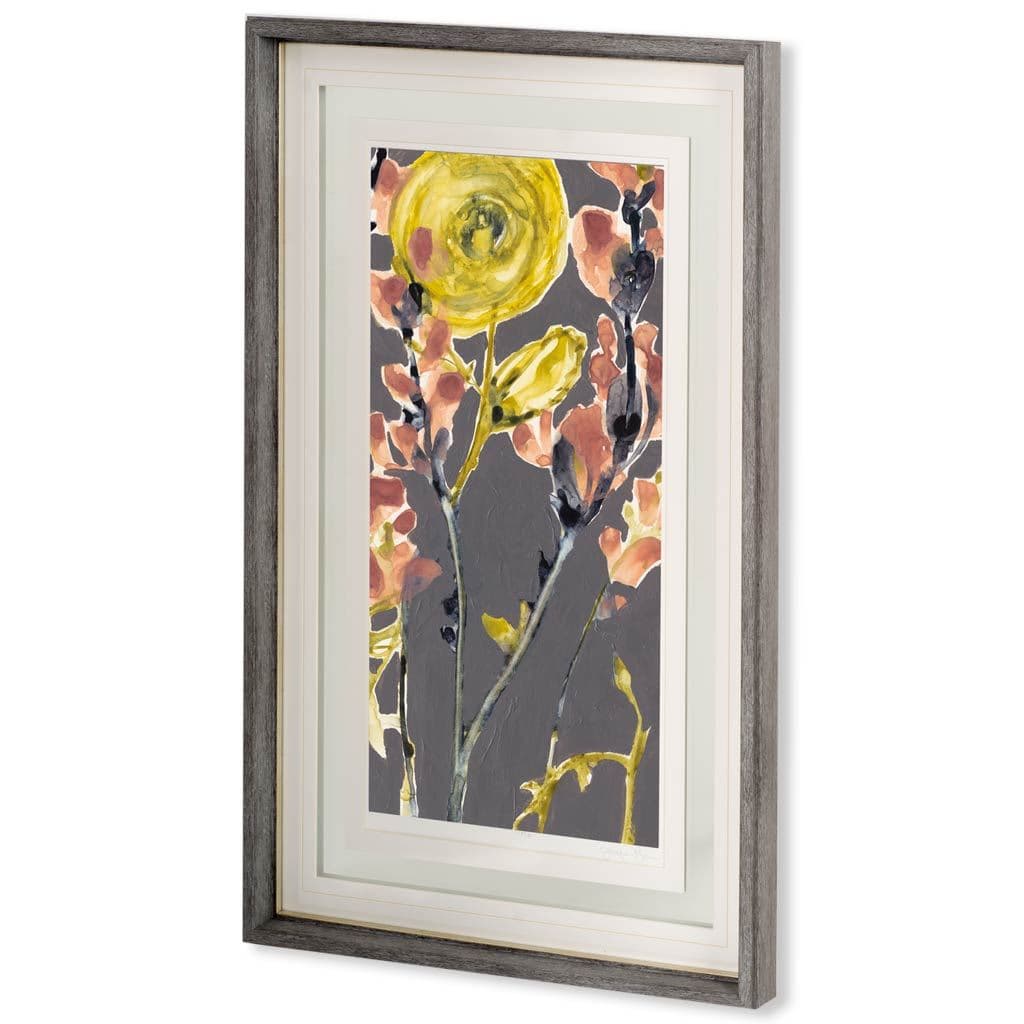 Anemone & Coral II by Jennifer Goldberger a Framed Art Print Matted under Glass — product photograph
