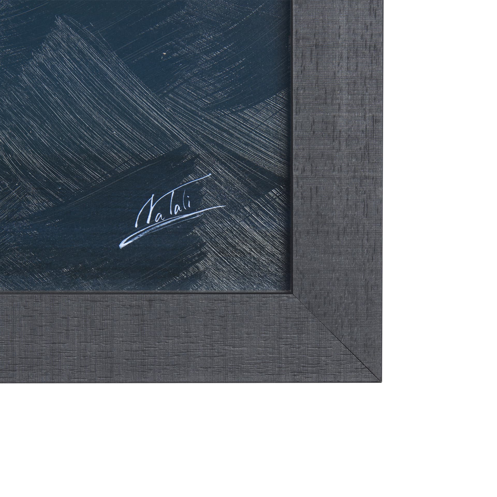 Night cloud II by Mercana Studio a Hand Embellished Textured Framed Art Print — product photograph