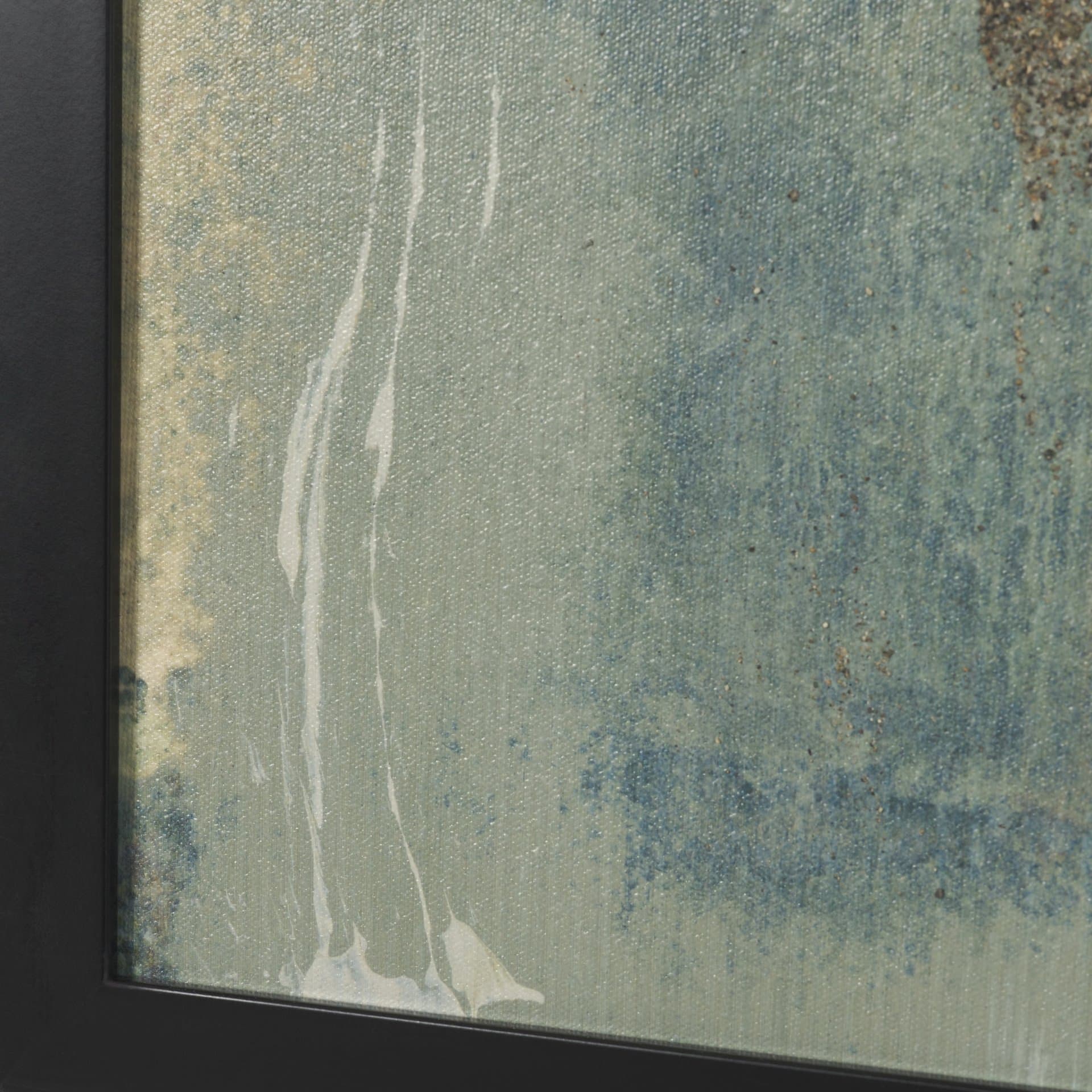Relent by Ira Havuka Hand-Embellished Textured Framed Canvas Artwork — product photograph