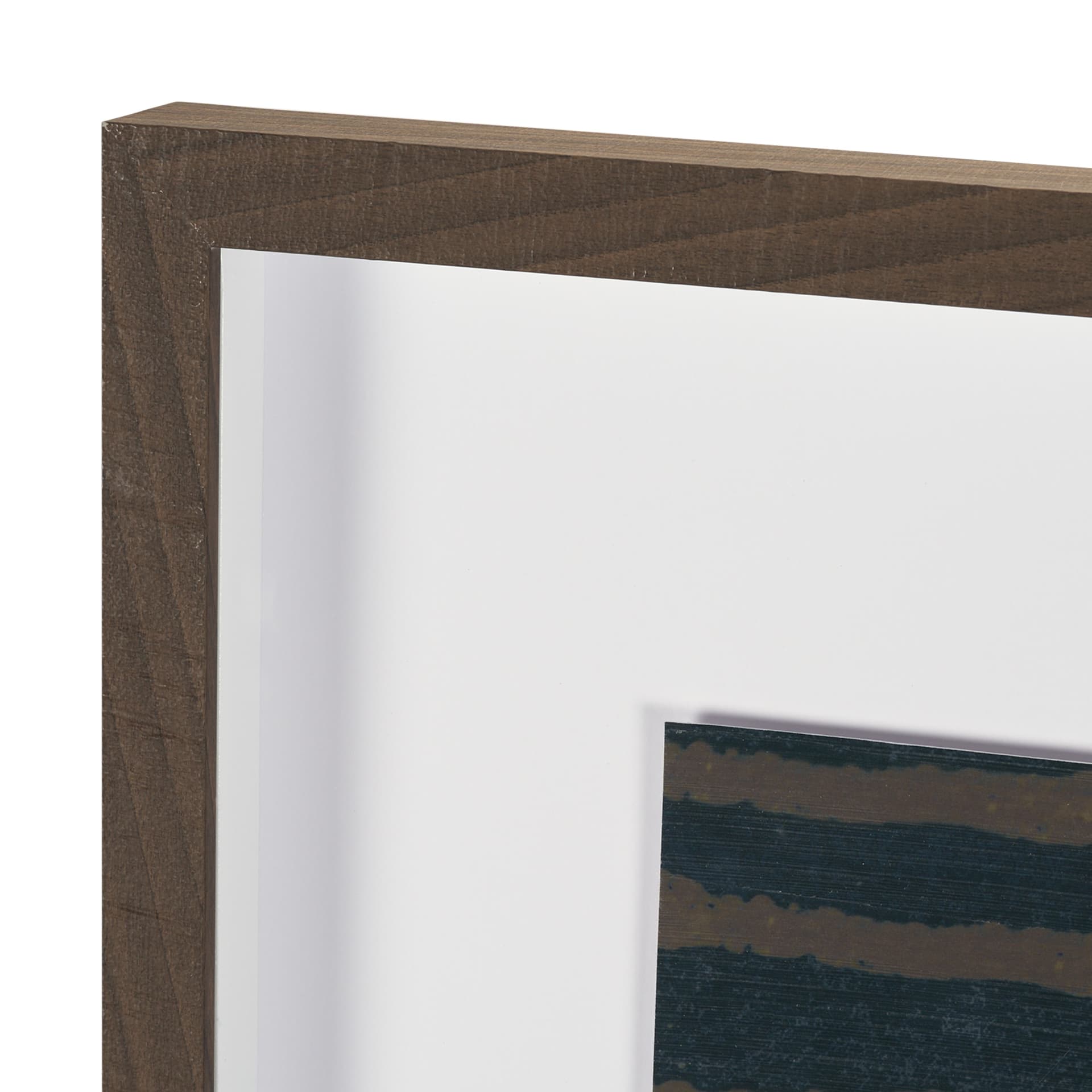 Magnitude I Abstract by Chad Warren a Hand Embellished Framed Print under Glass — product photograph
