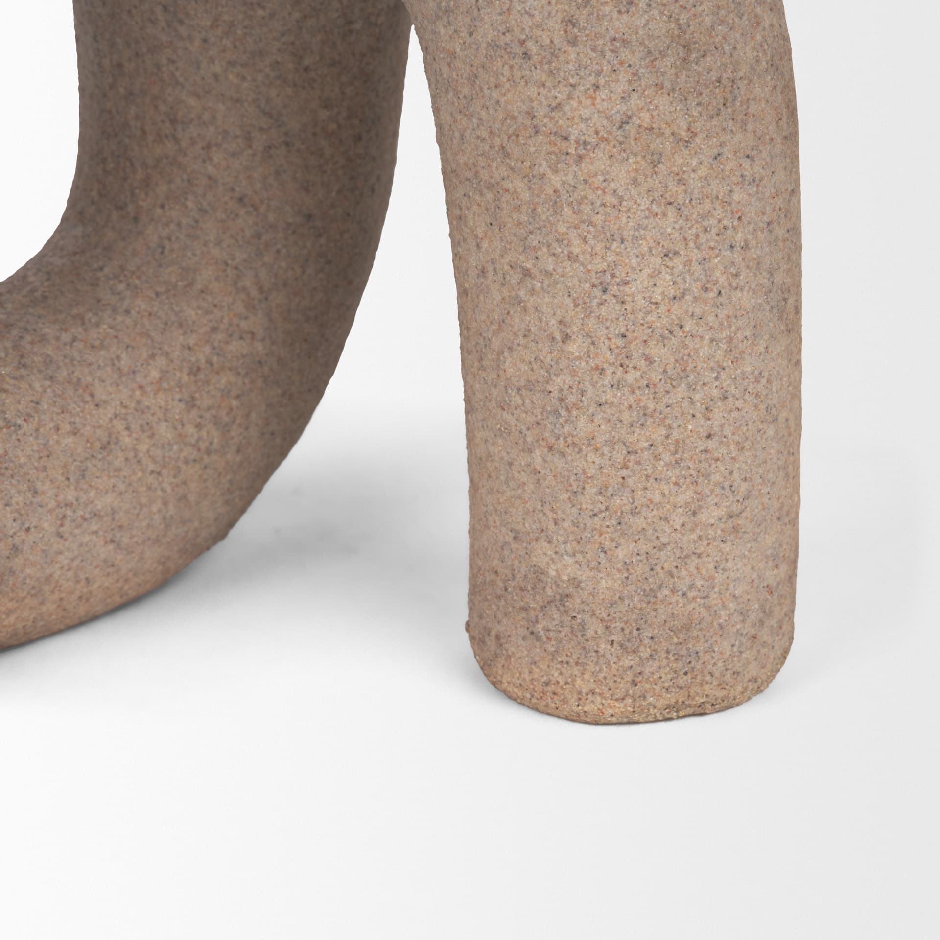 Kailyn Resin Textured Concrete Gray Decorative Object — product photograph