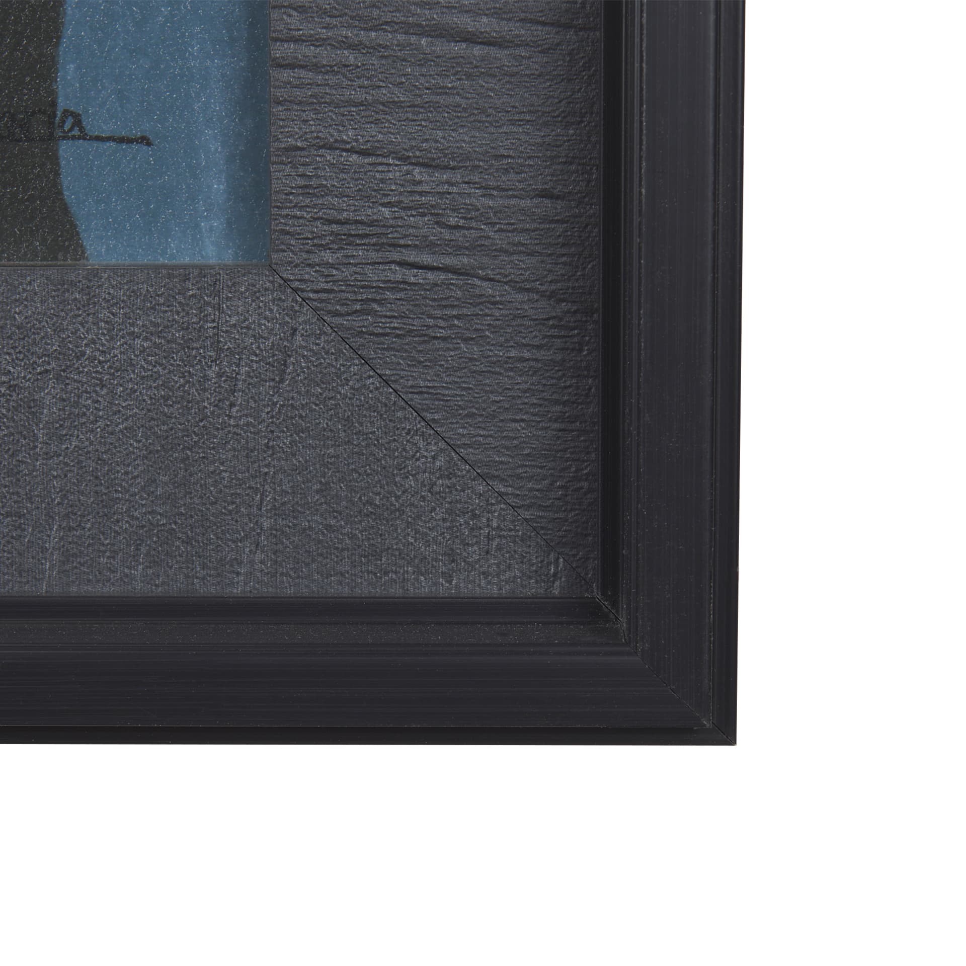 Sea bay at night III by Mercana Studio a Hand Embellished Textured Framed Art Print — product photograph