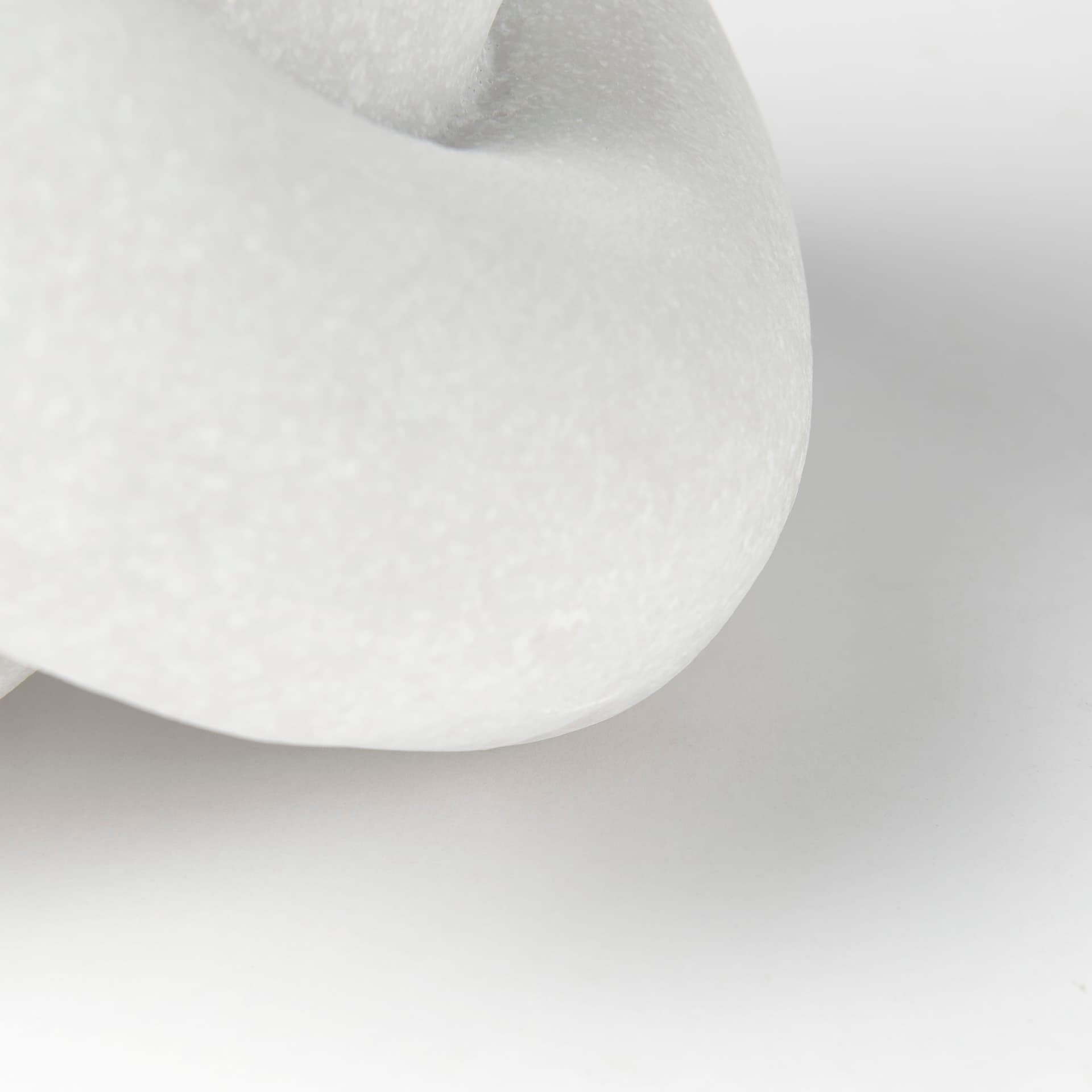 Otto Granite Resin Large Knot Sculpture Decorative Object — product photograph