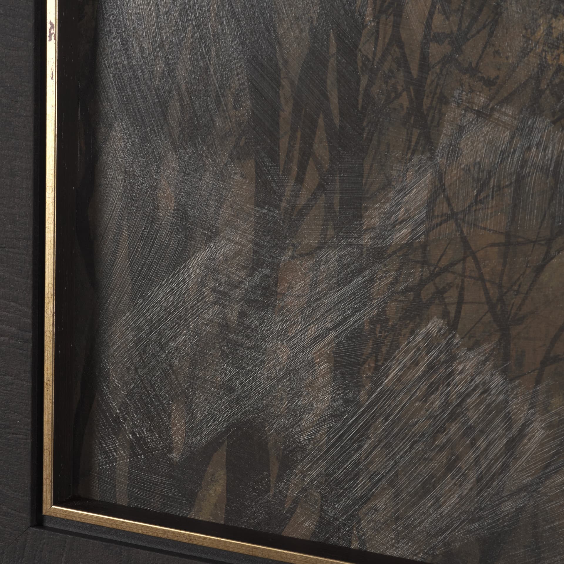 Nights Sky III by Mercana Studio a Hand Embellished Decograph Framed Art Print — product photograph
