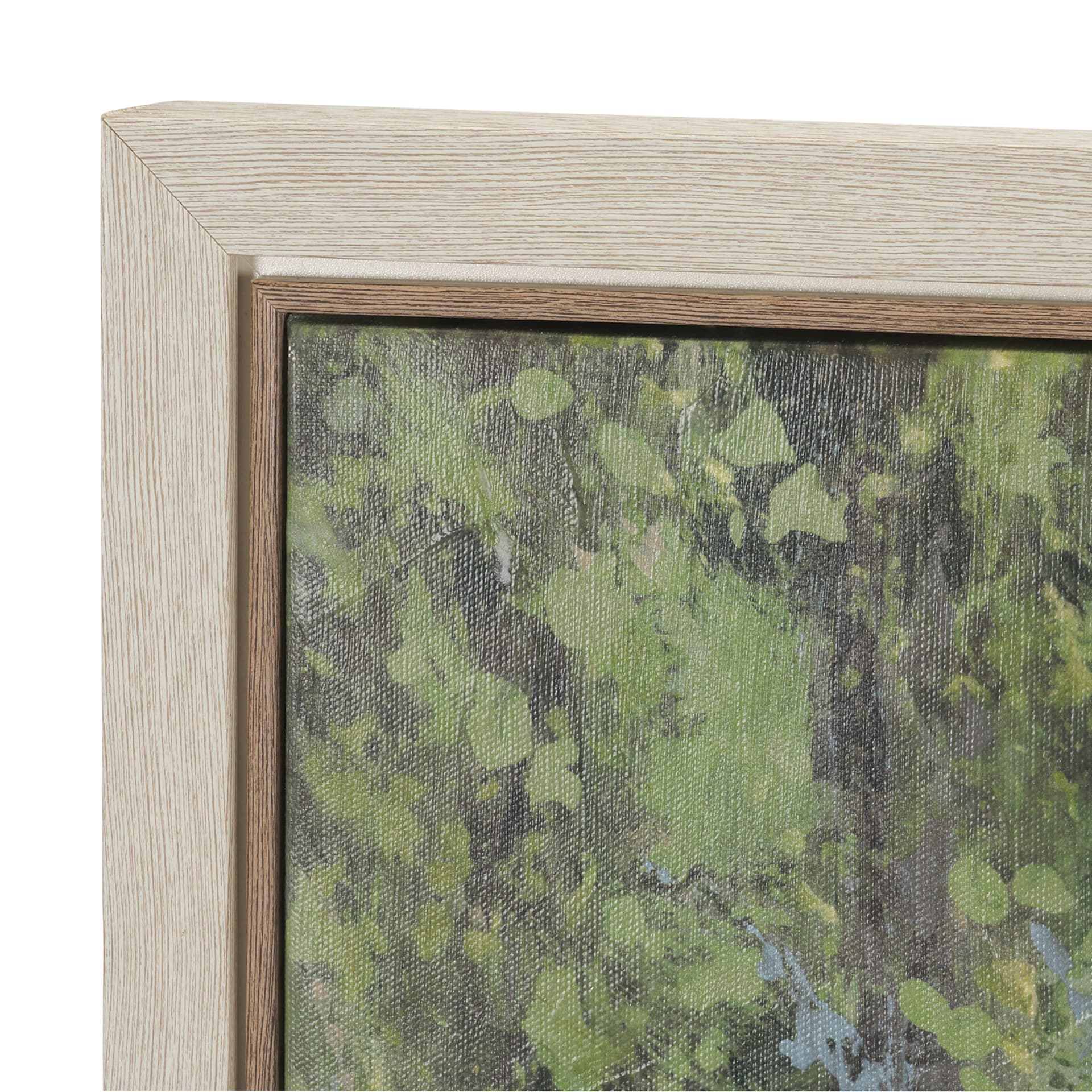 Summer Garden II by Mercana Studio Hand-Embellished Textured Framed Canvas Artwork — product photograph