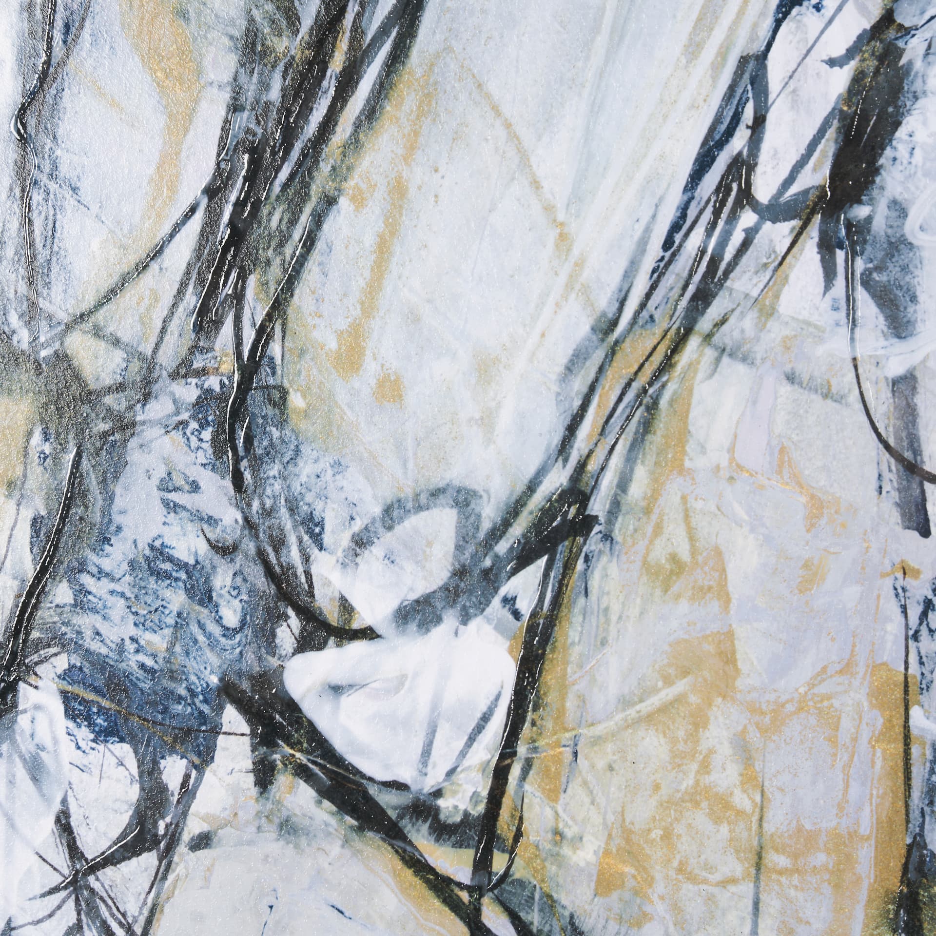 Morning Light III by Mercana Studio a Hand Embellished Framed Art Print Matted under Glass — product photograph